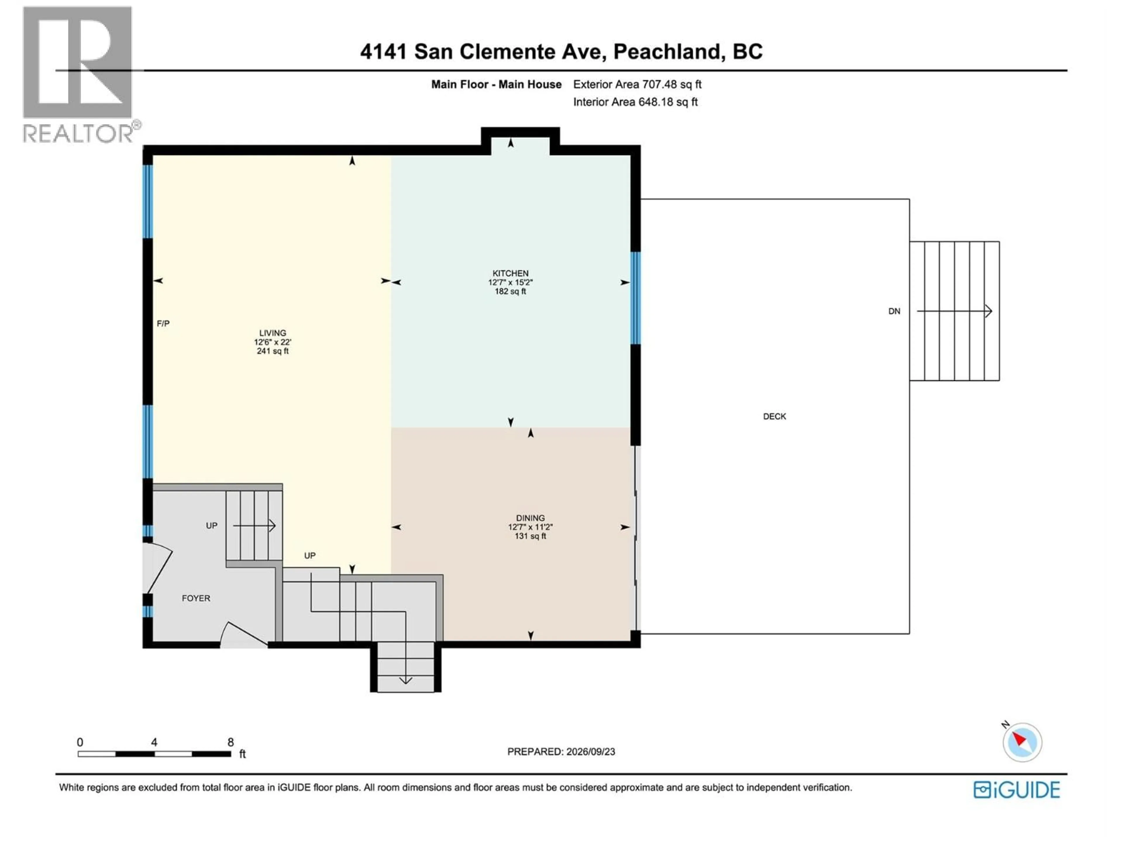 Floor plan for 4141 SAN CLEMENTE AVENUE, Peachland British Columbia V0H1X6