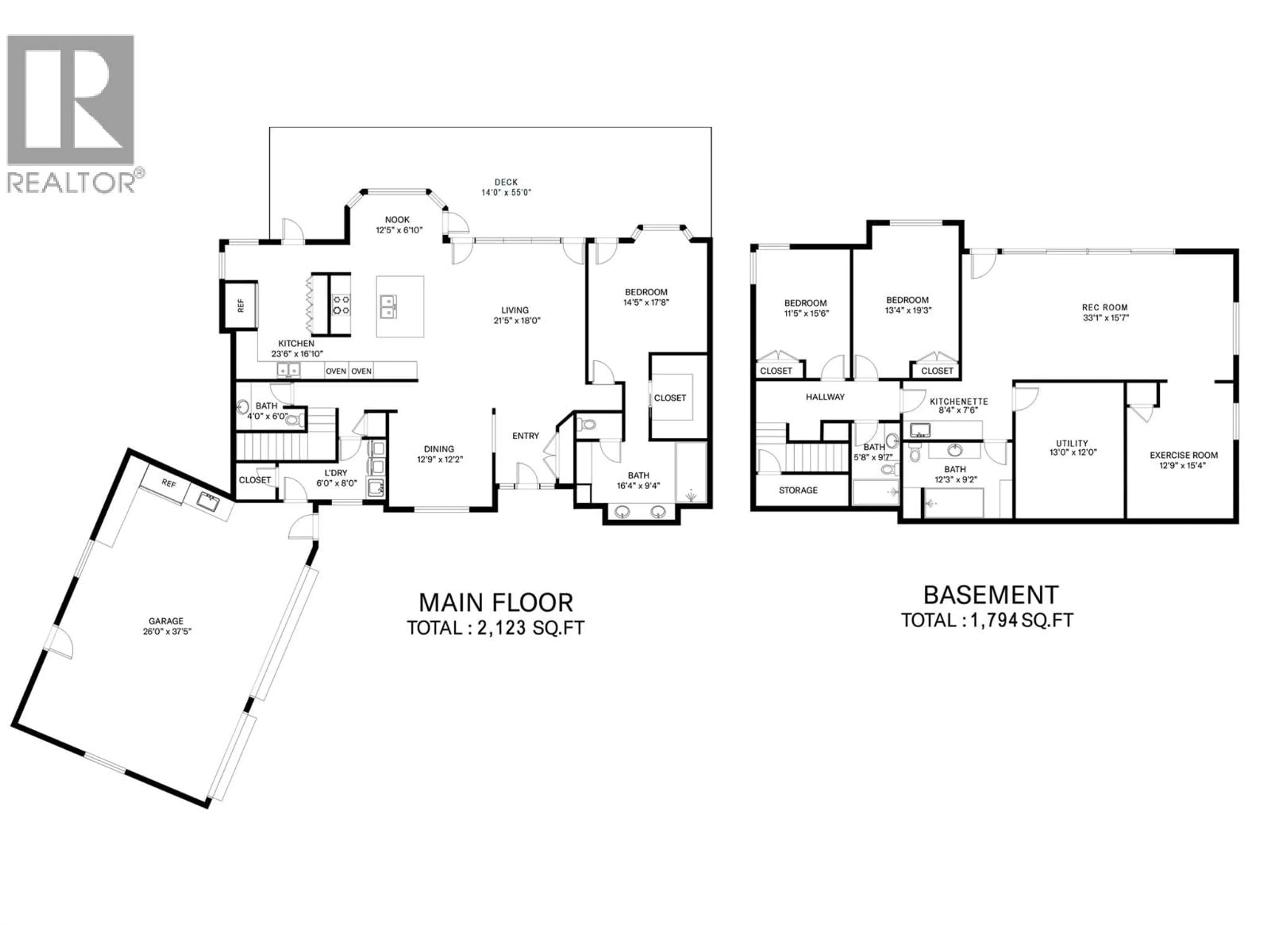 Floor plan for 3280 SHIRAZ COURT, West Kelowna British Columbia V4T2R2
