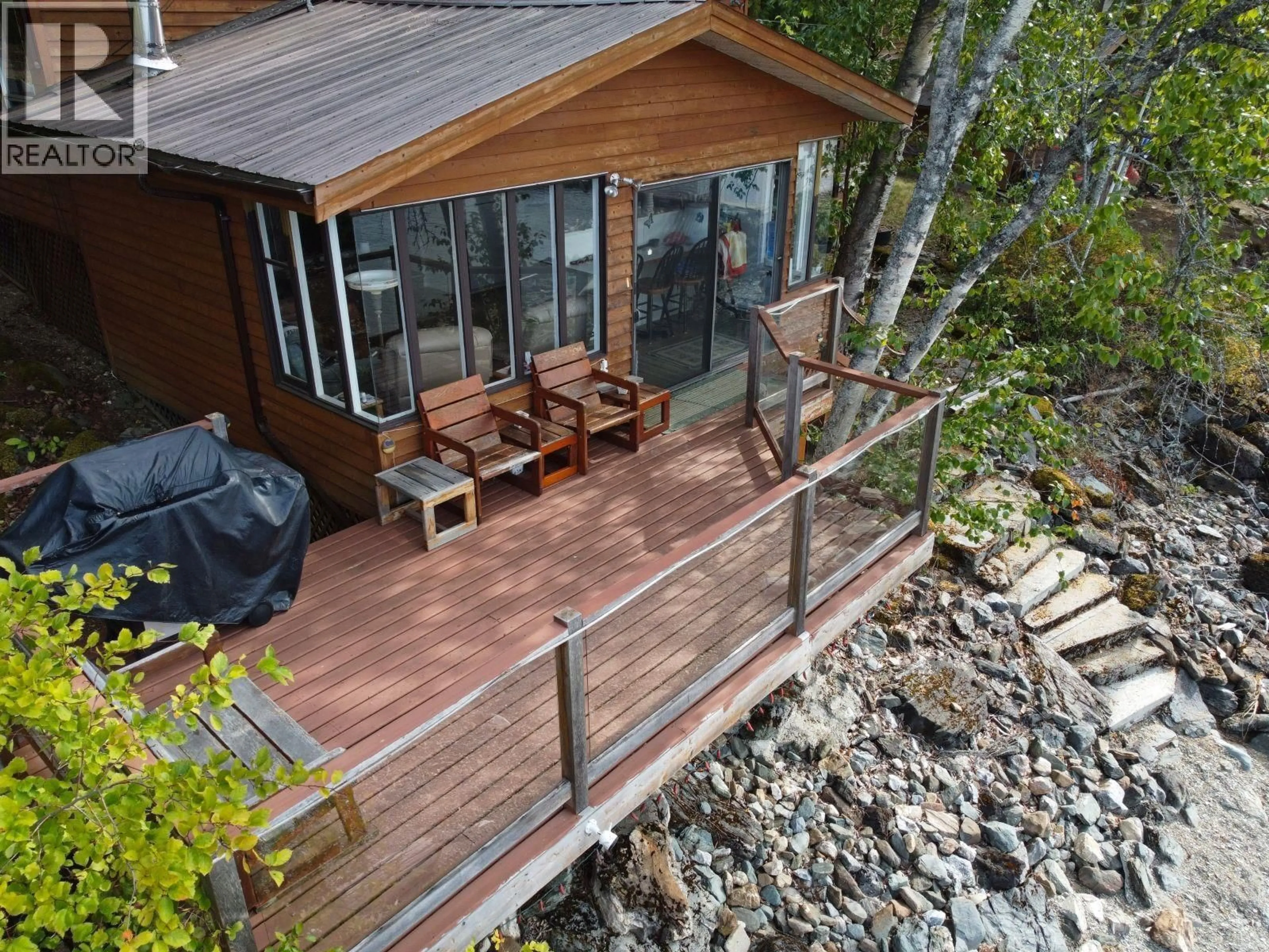 Patio, water/lake/river/ocean view for 4141 REID ROAD, Eagle Bay British Columbia V0E1T0