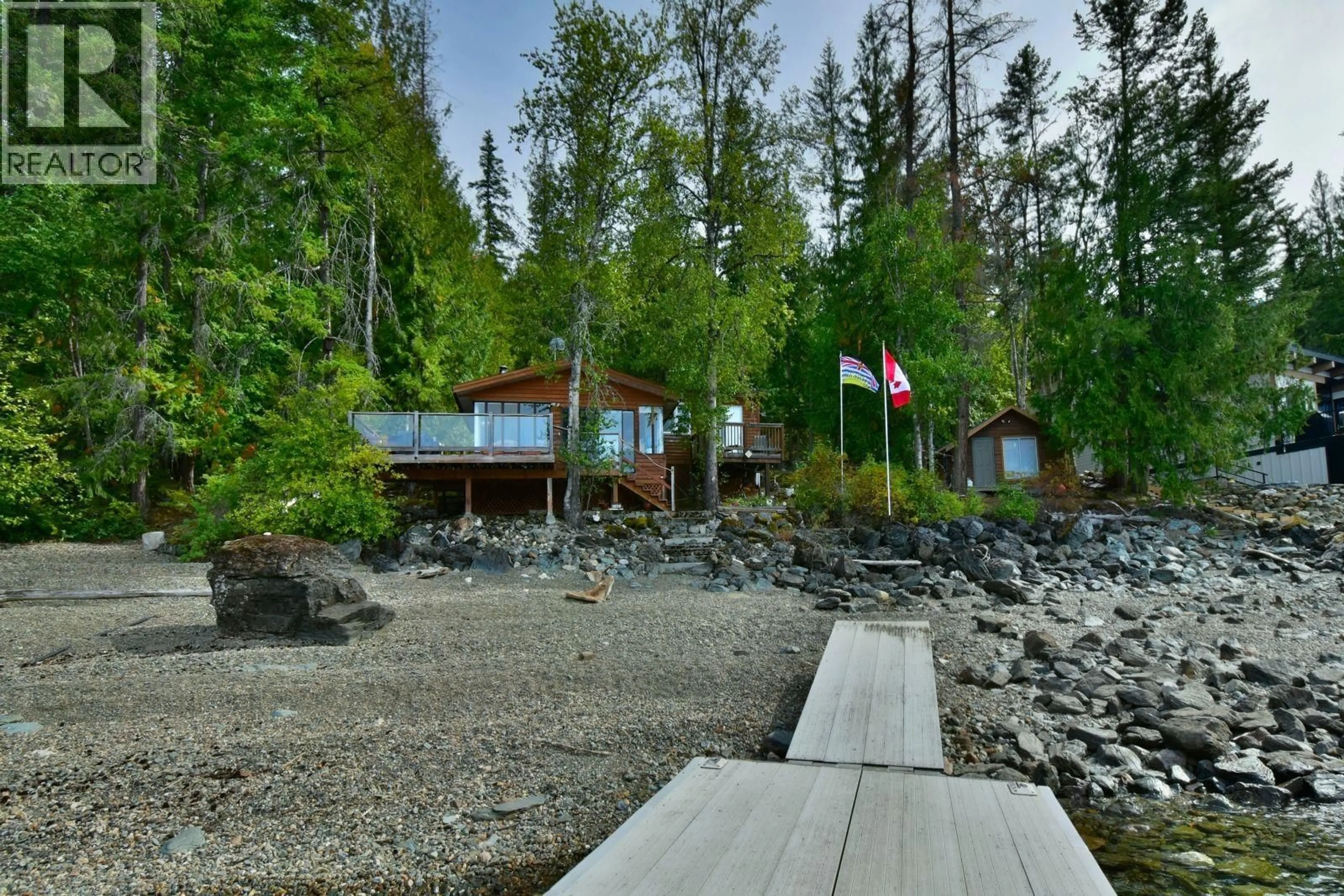 Patio, water/lake/river/ocean view for 4141 REID ROAD, Eagle Bay British Columbia V0E1T0