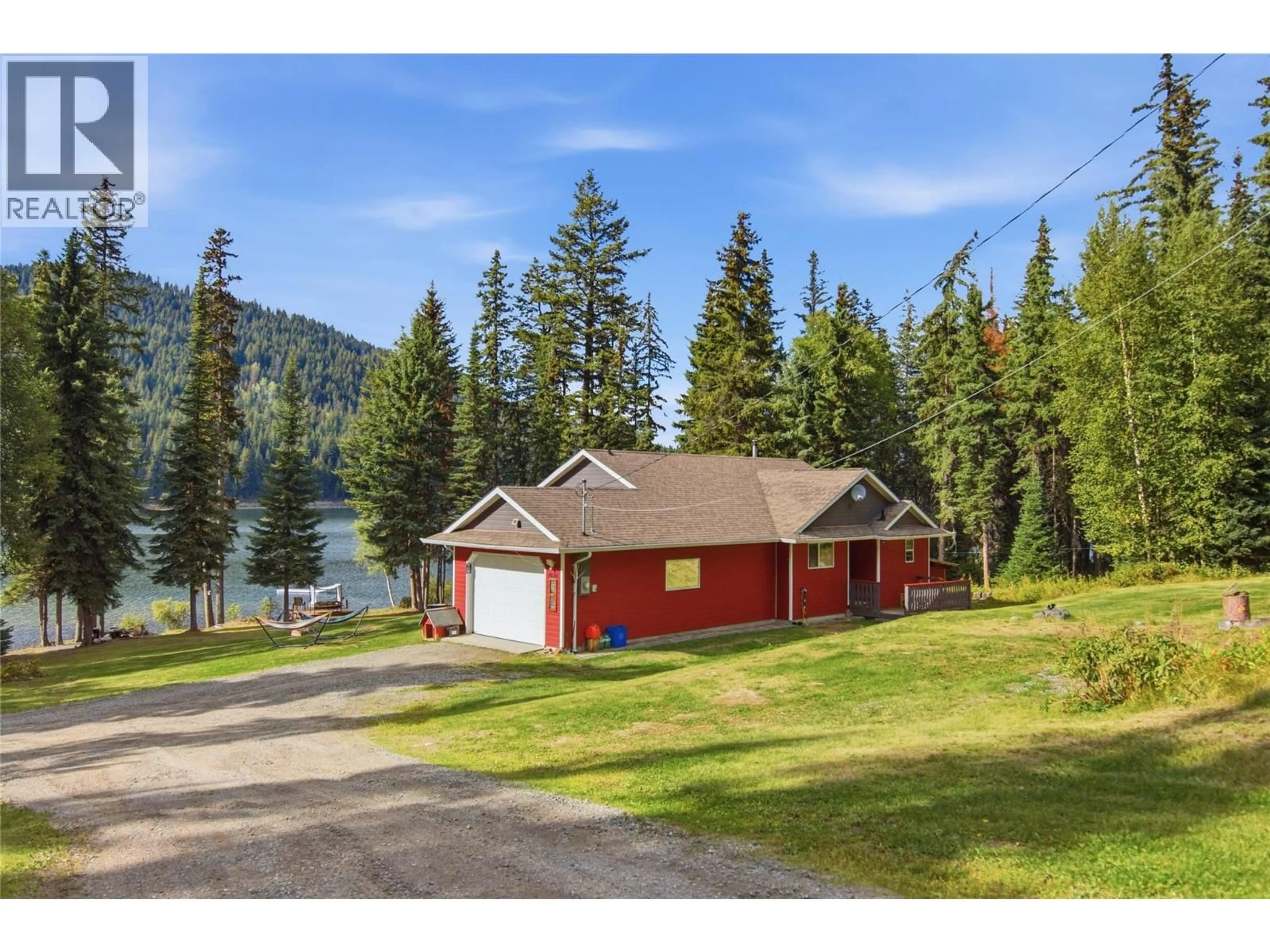 A pic from outside/outdoor area/front of a property/back of a property/a pic from drone, water/lake/river/ocean view for 9201 FINLAY ROAD, Kamloops British Columbia V0E1Z1