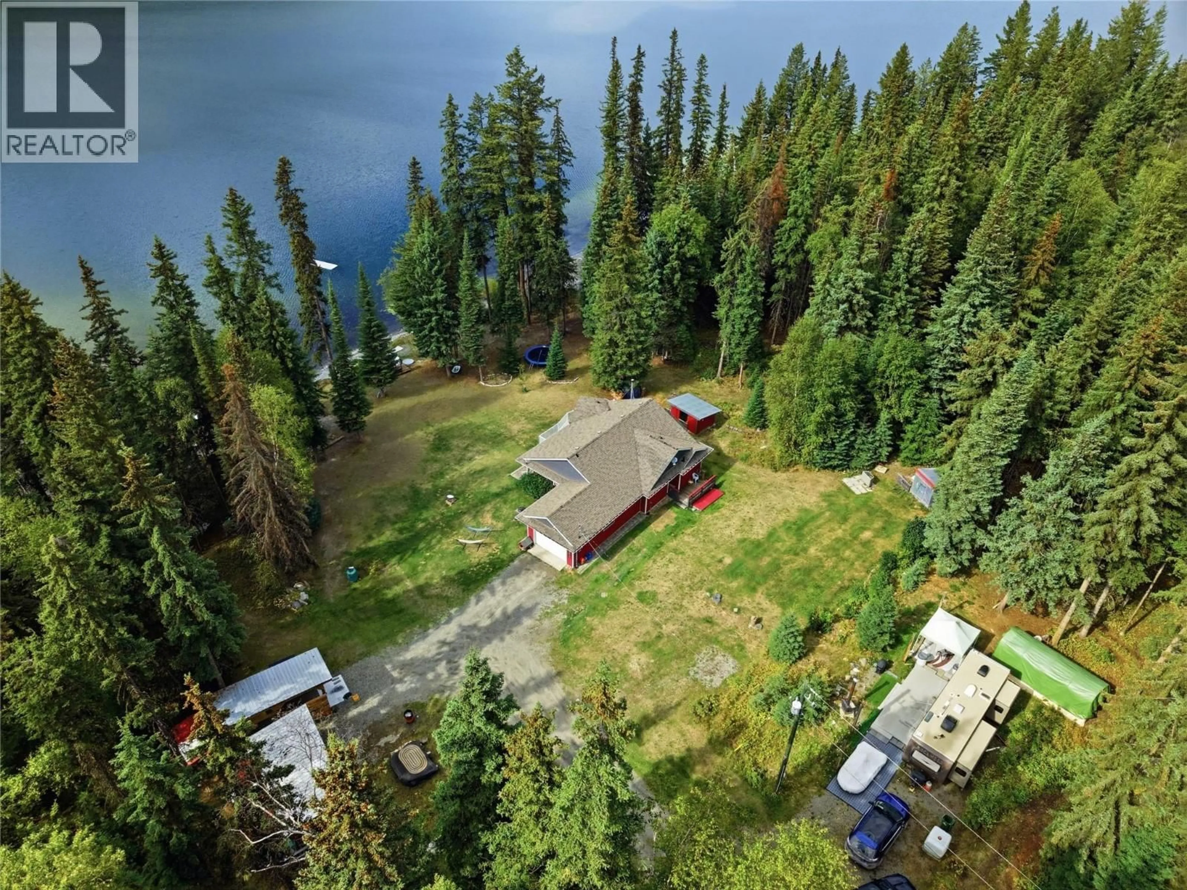 A pic from outside/outdoor area/front of a property/back of a property/a pic from drone, water/lake/river/ocean view for 9201 FINLAY ROAD, Kamloops British Columbia V0E1Z1