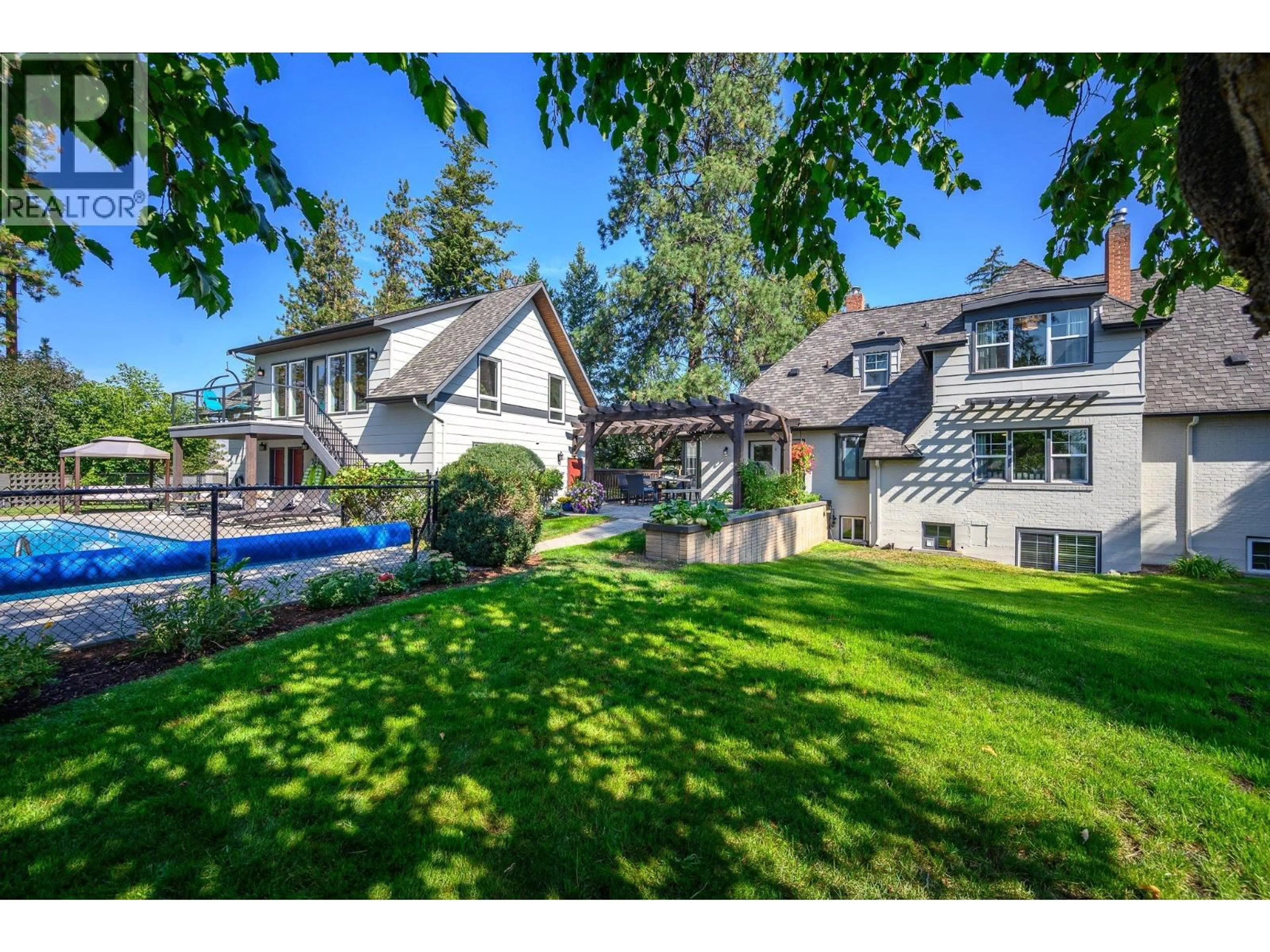 A pic from outside/outdoor area/front of a property/back of a property/a pic from drone, unknown for 2202 26 STREET, Vernon British Columbia V1T4T2
