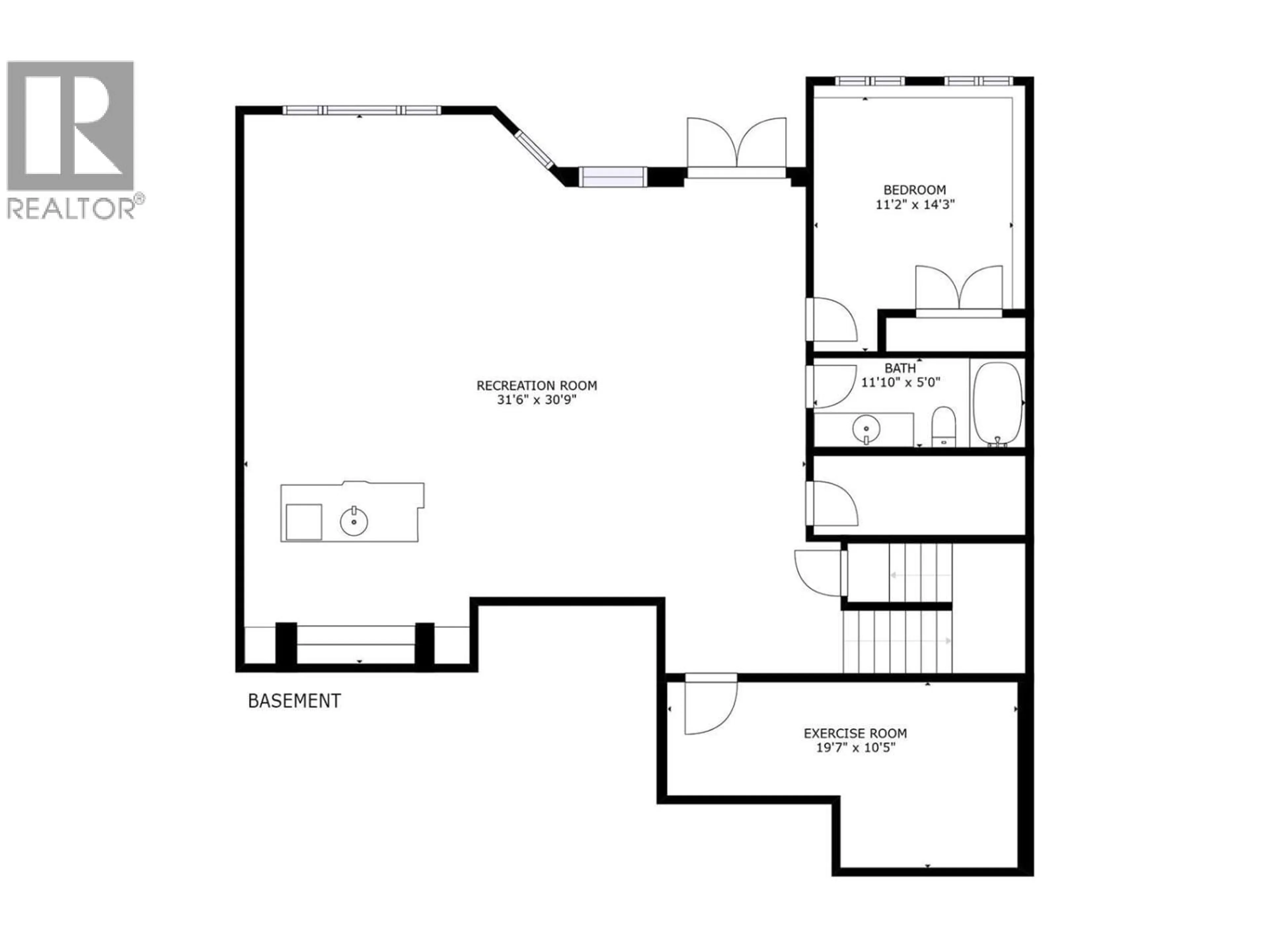 Floor plan for 171 - 515 WREN PLACE, Kelowna British Columbia V1W5H7