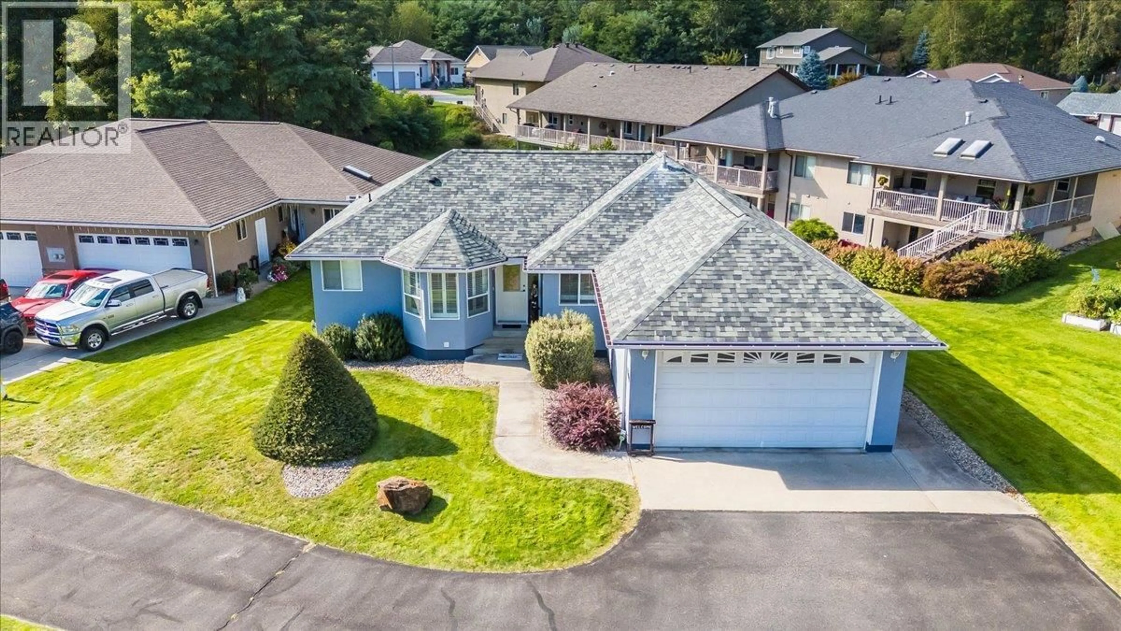 A pic from outside/outdoor area/front of a property/back of a property/a pic from drone, unknown for 7200 WRIGHT WAY, Trail British Columbia V1R4X6