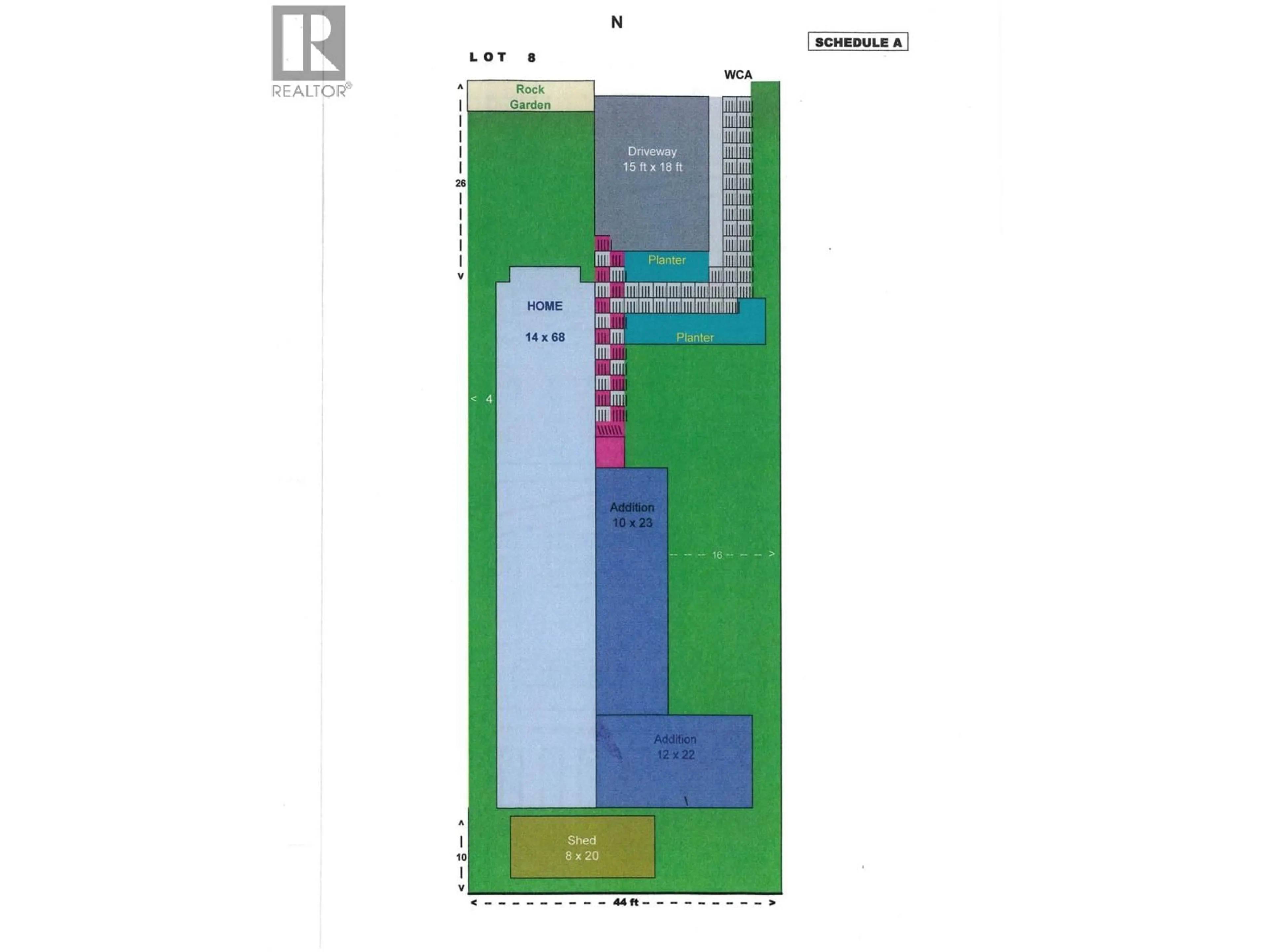 Floor plan for 8 - 1420 TRANS CANADA HIGHWAY, Sorrento British Columbia V0E2W0