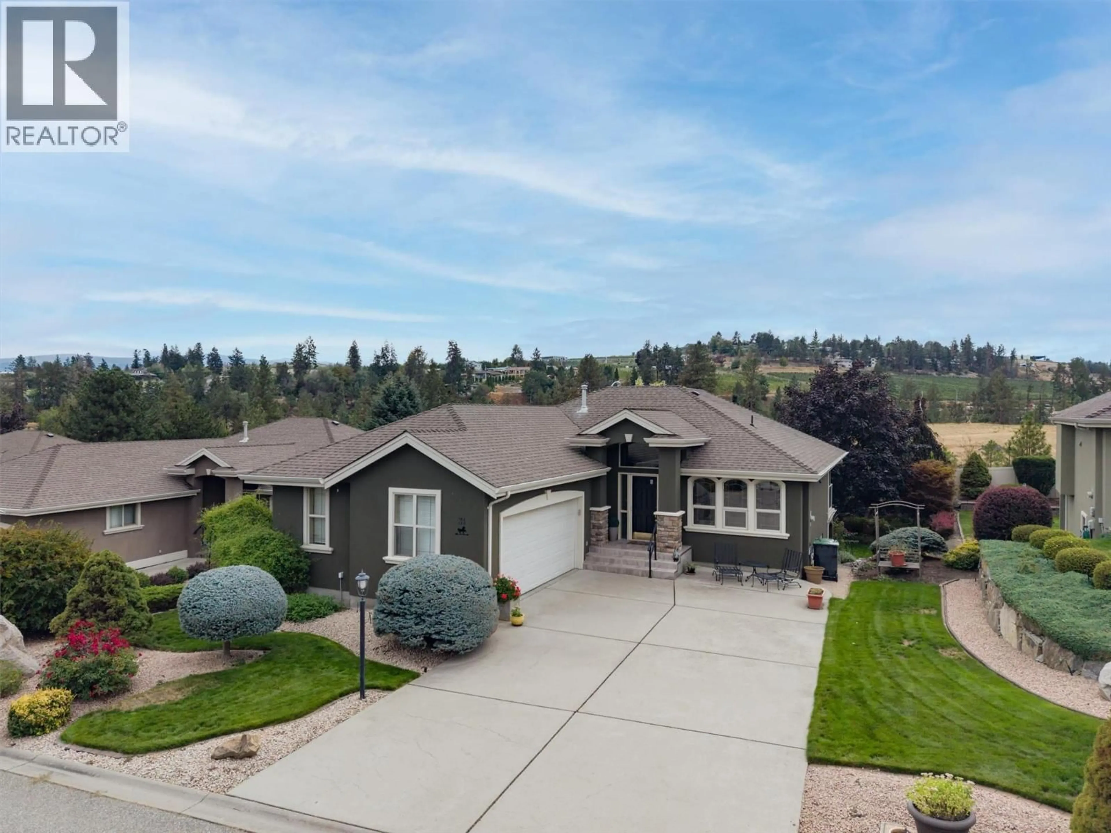 A pic from outside/outdoor area/front of a property/back of a property/a pic from drone, unknown for #31 - 2155 HORIZON DRIVE, West Kelowna British Columbia V1Z3Z8