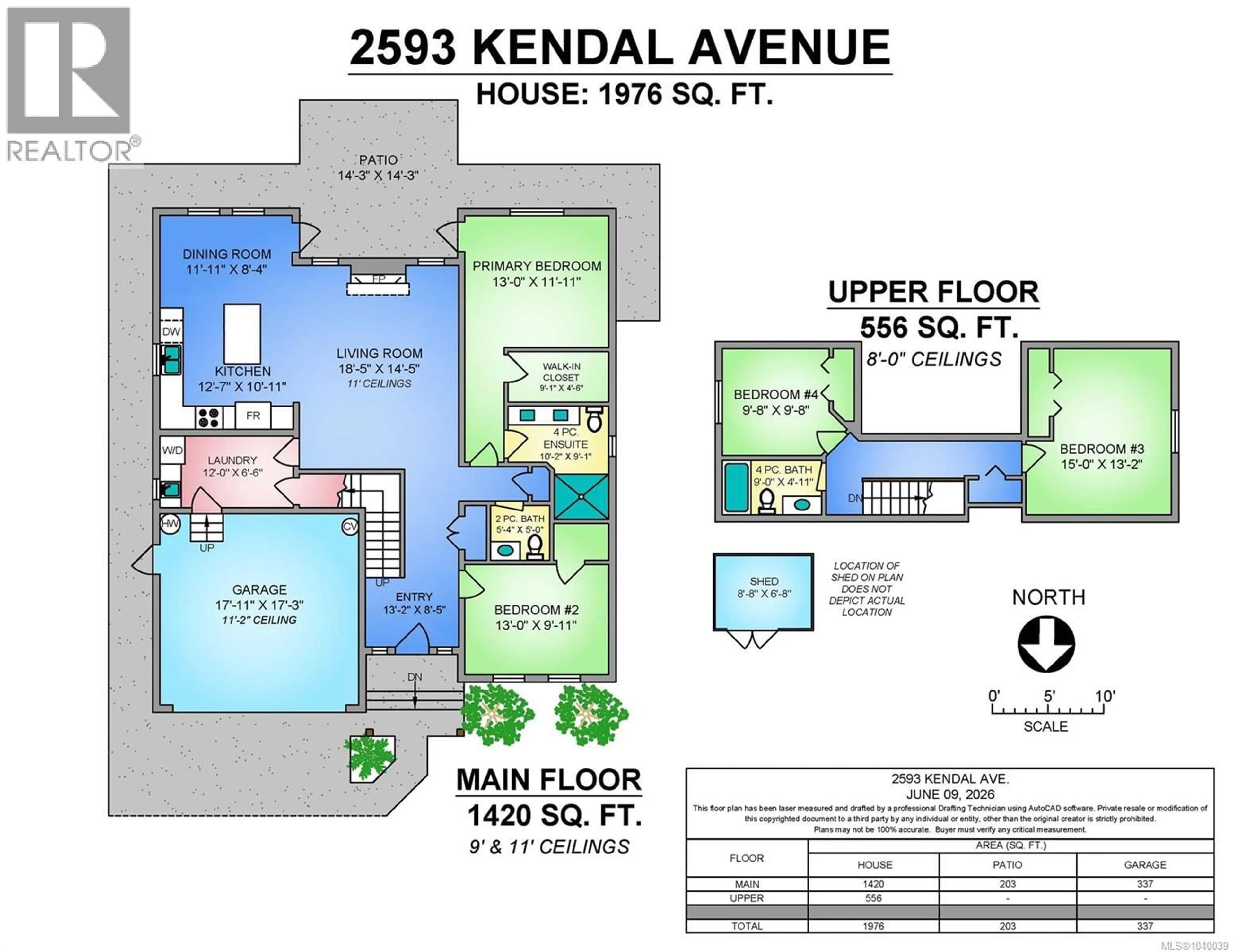 Floor plan for 2593 KENDAL AVENUE, Cumberland British Columbia V0R1S0