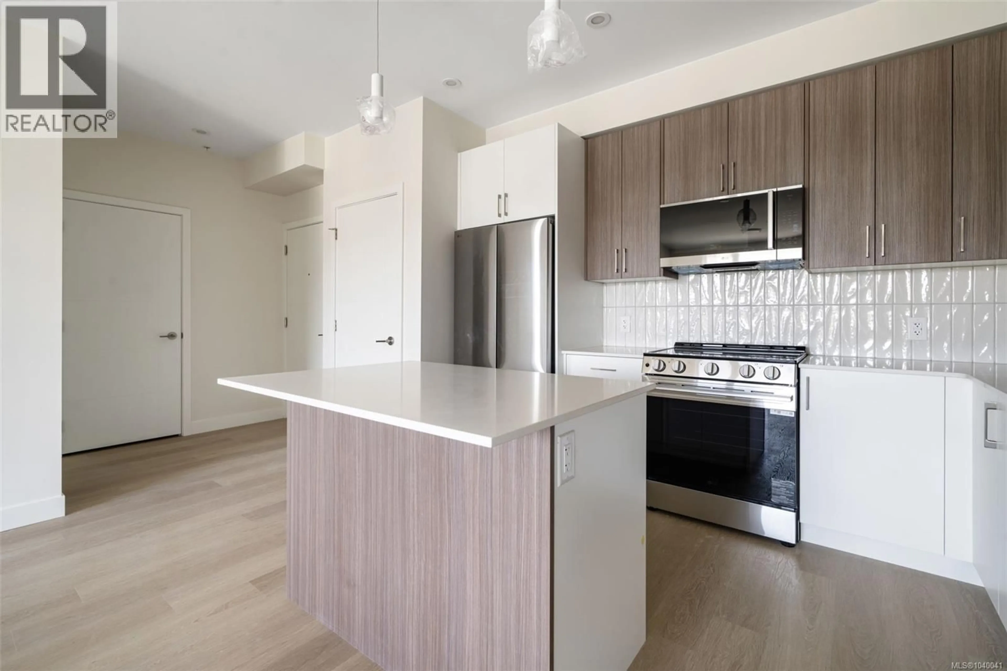 Open concept kitchen, unknown for 612 - 777 STATION AVENUE, Langford British Columbia V9B2S1