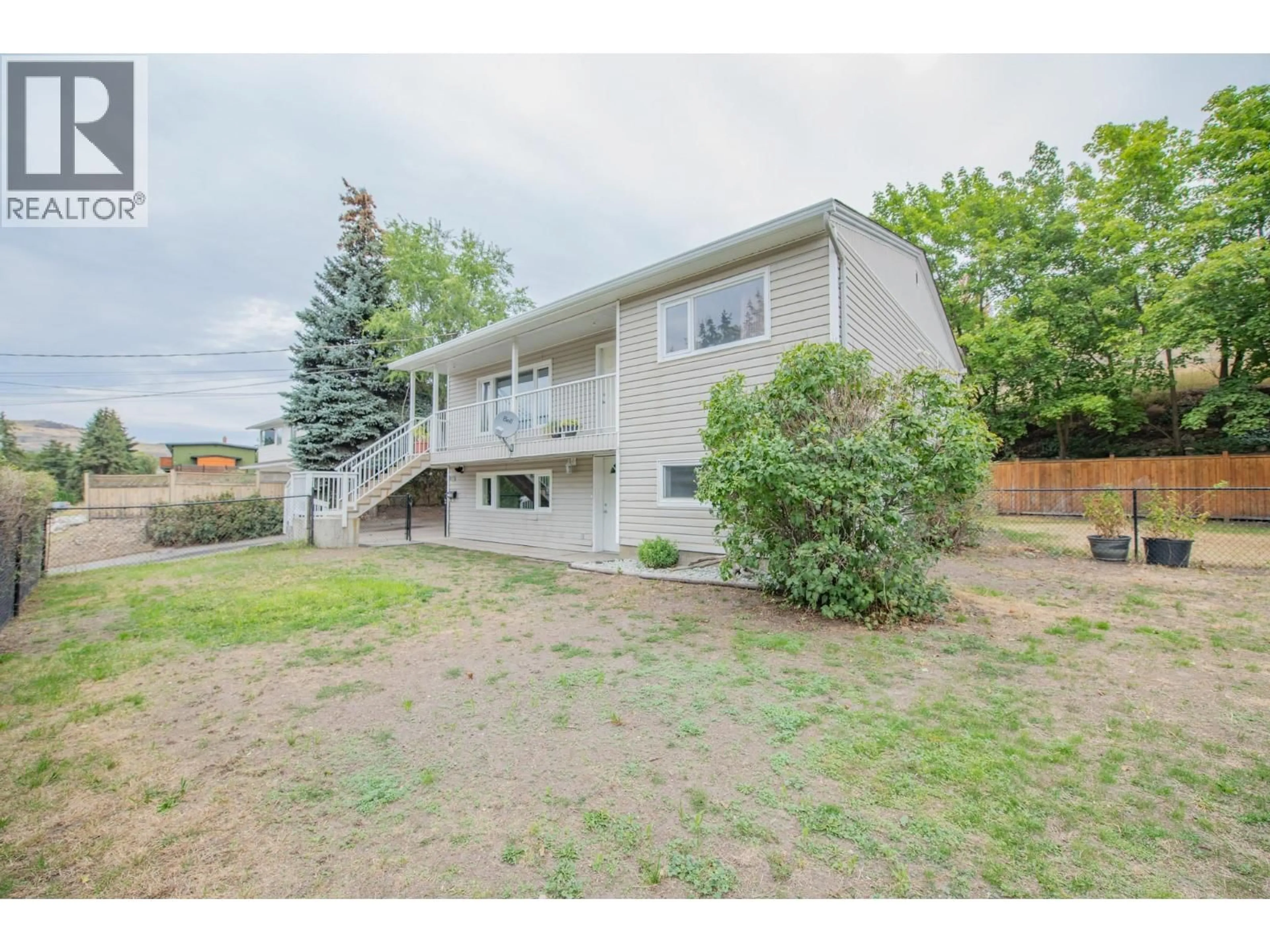 A pic from outside/outdoor area/front of a property/back of a property/a pic from drone, unknown for 12005 KALAMALKA ROAD, Coldstream British Columbia V1B1M3