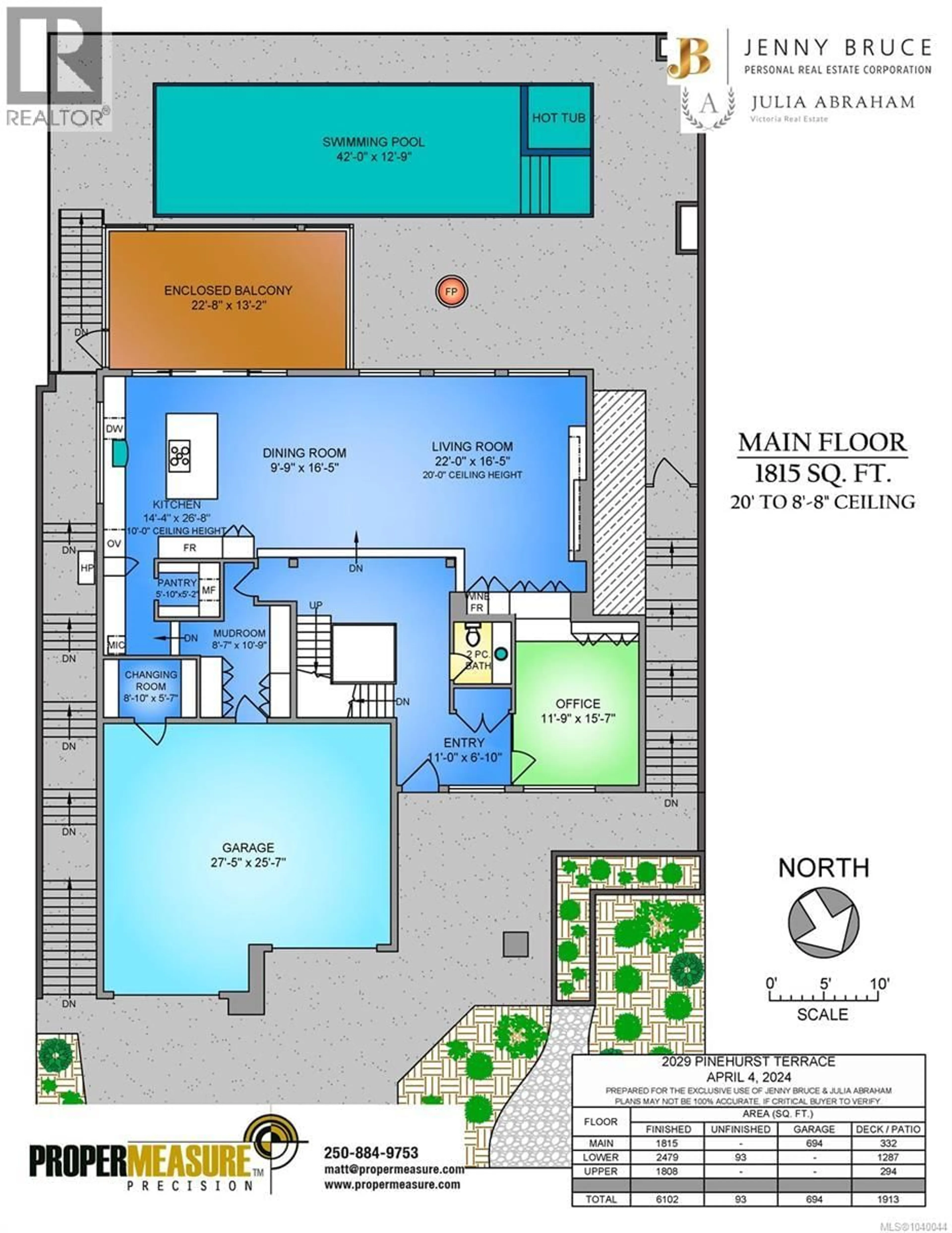 Floor plan for 2029 PINEHURST TERRACE, Langford British Columbia V9B3S3