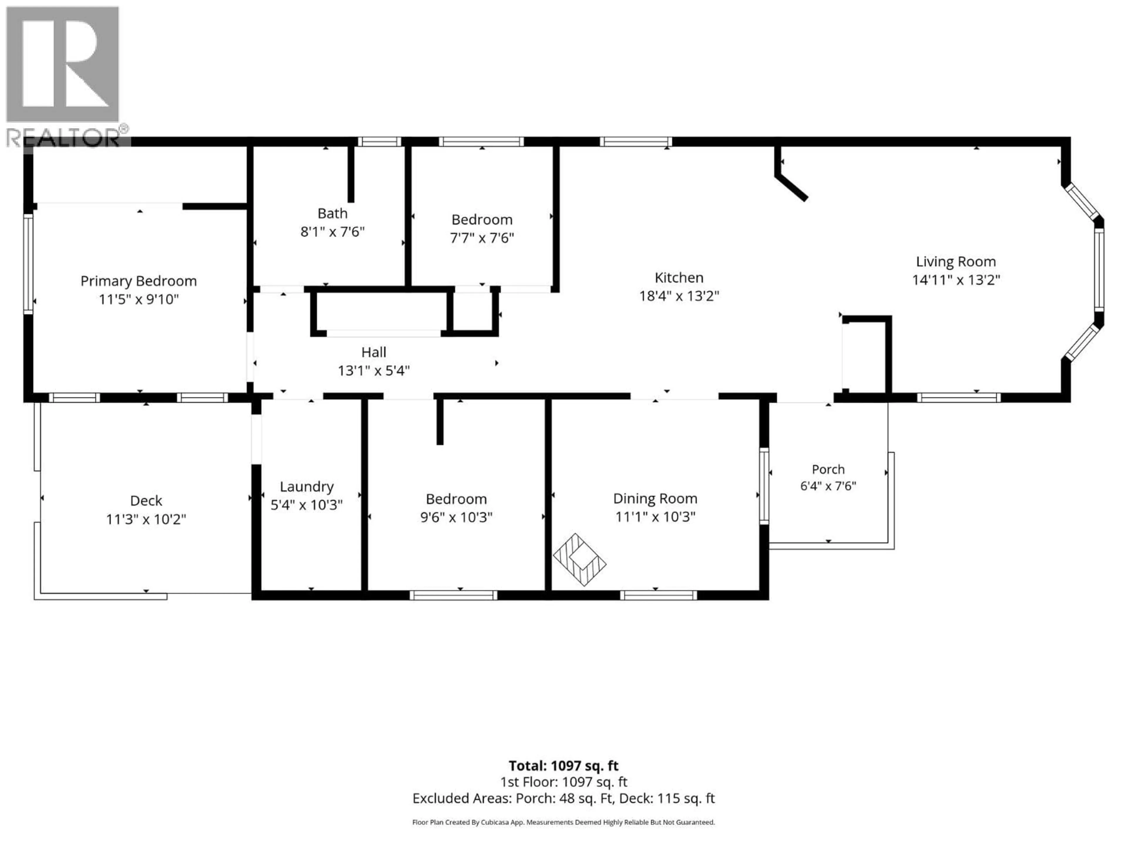 Floor plan for 86 - 1555 HOWE ROAD, Kamloops British Columbia V1S1Y4