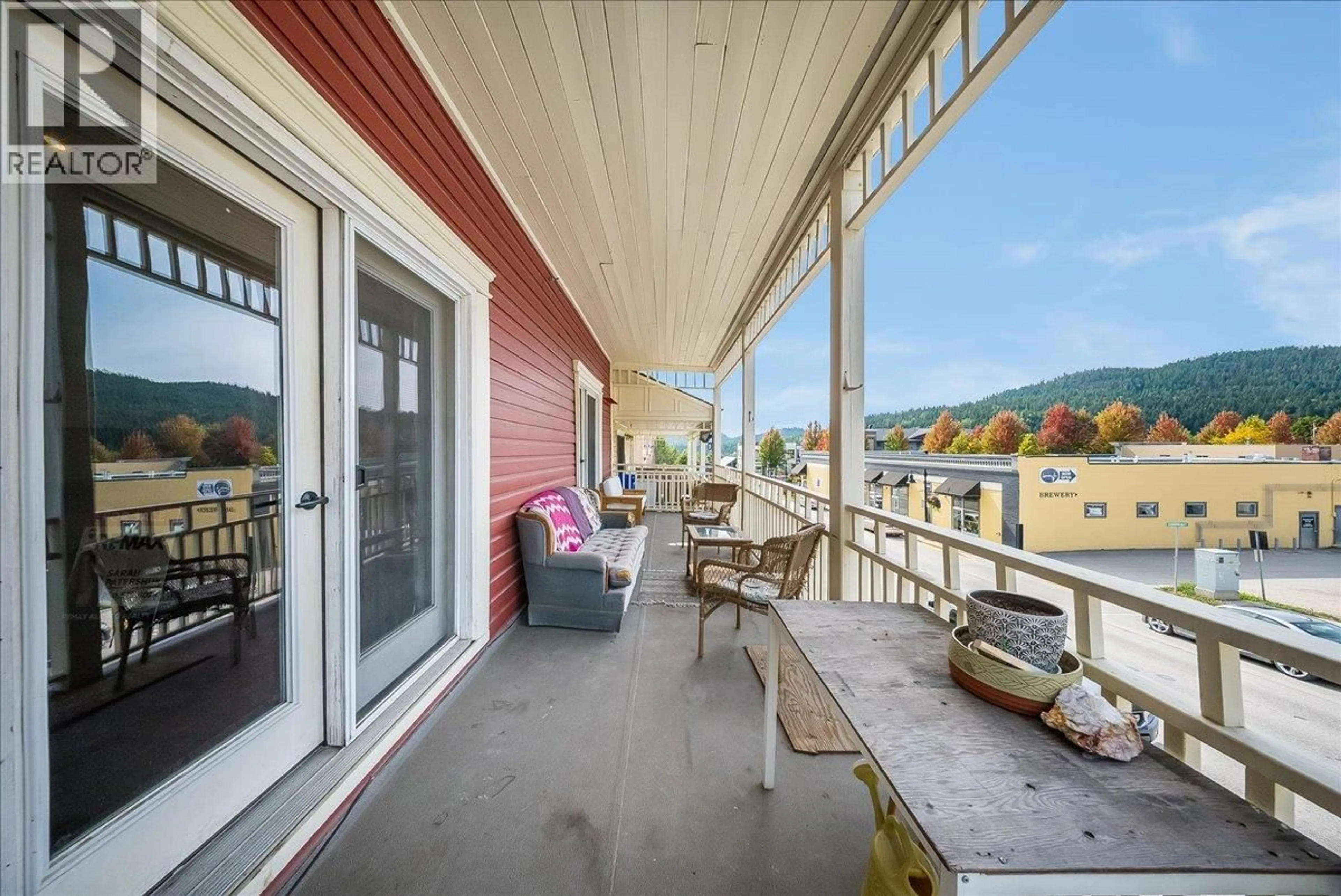 Patio, water/lake/river/ocean view for 7 - 2044 WASHINGTON STREET, Rossland British Columbia V0G1Y0