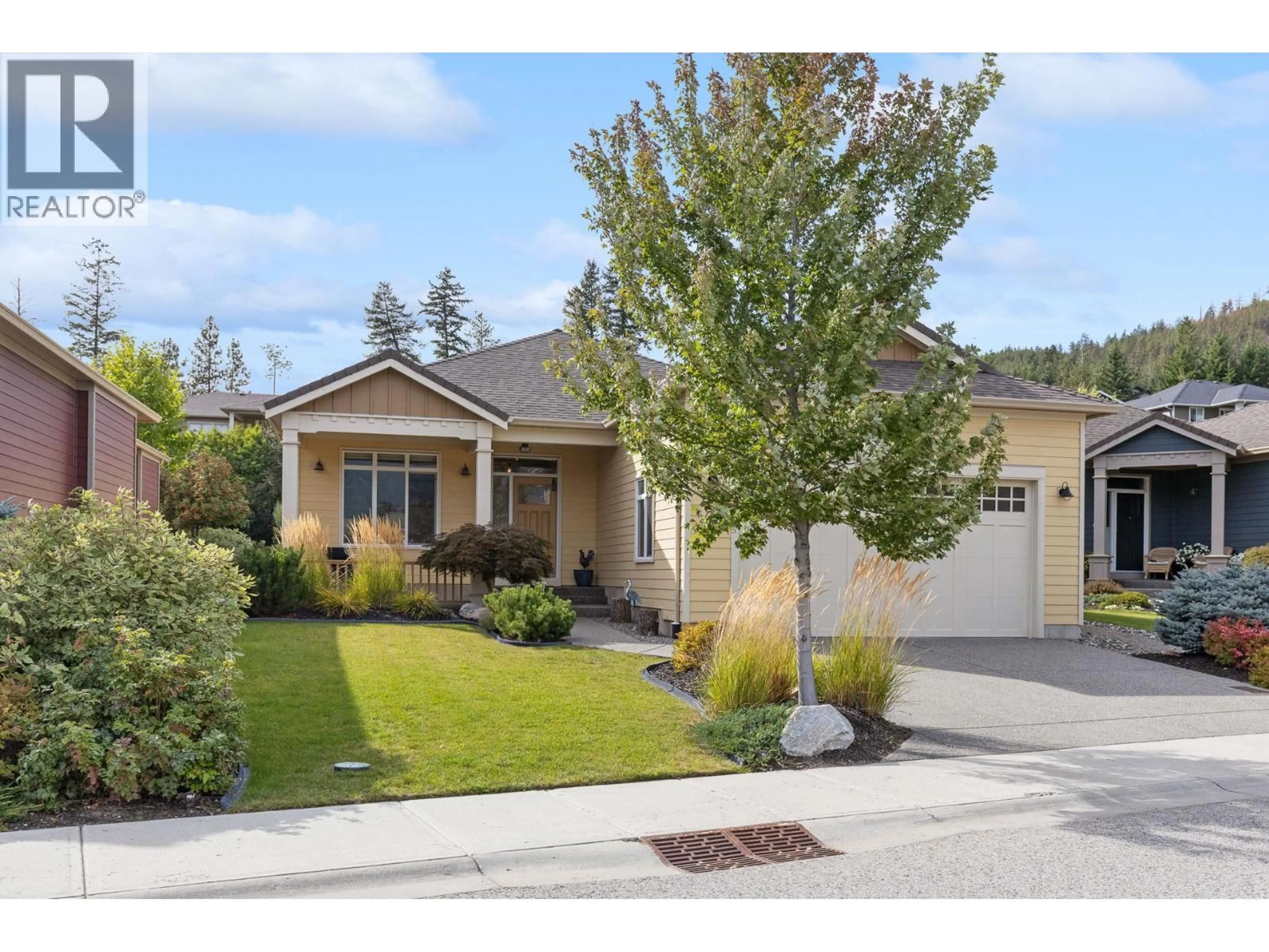 Home with vinyl exterior material, street for 13155 STACCATO DRIVE, Lake Country British Columbia V4V2P8