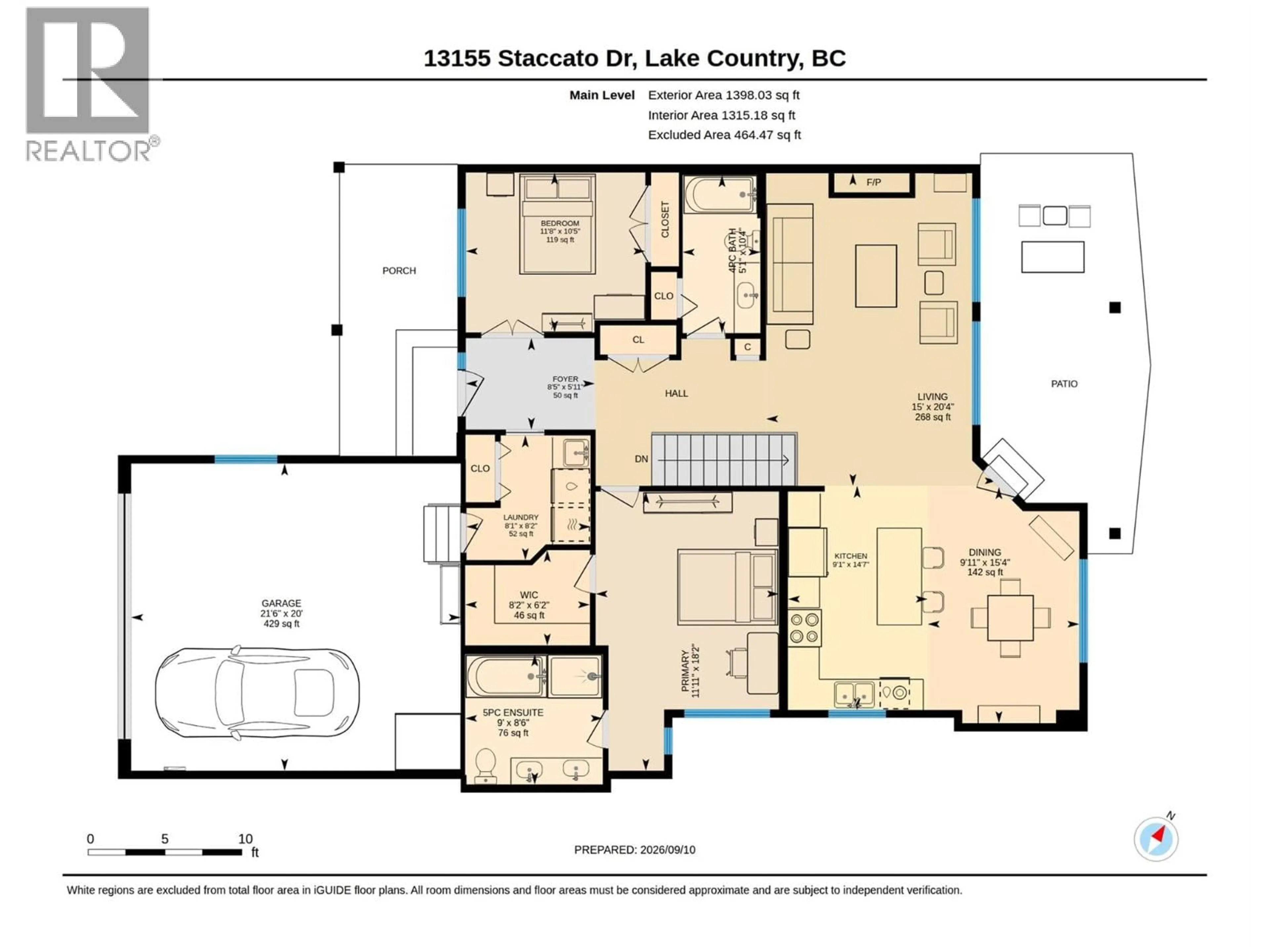 Floor plan for 13155 STACCATO DRIVE, Lake Country British Columbia V4V2P8