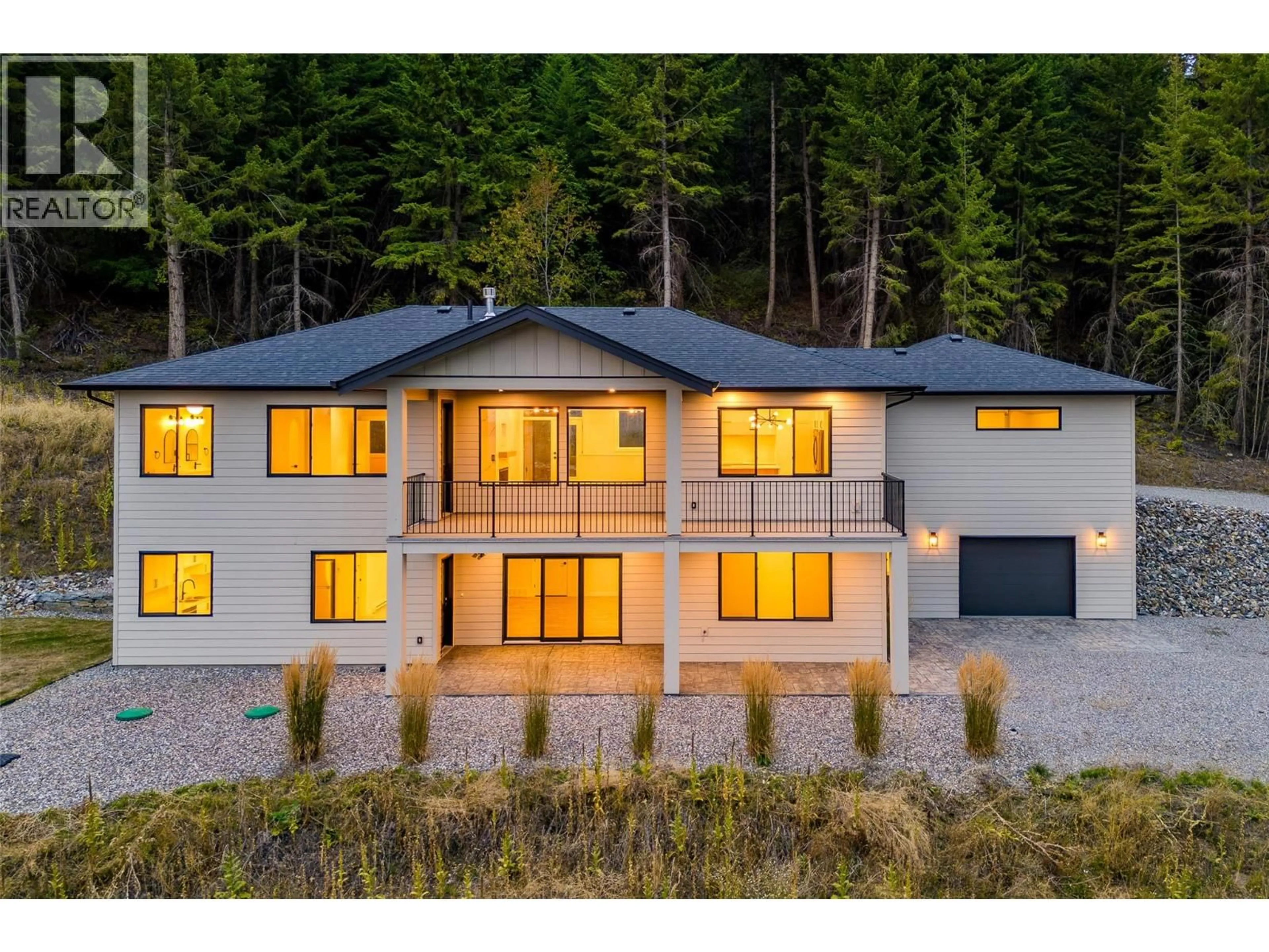 A pic from outside/outdoor area/front of a property/back of a property/a pic from drone, unknown for 7863 BOULTER ROAD, Vernon British Columbia V1B3N2