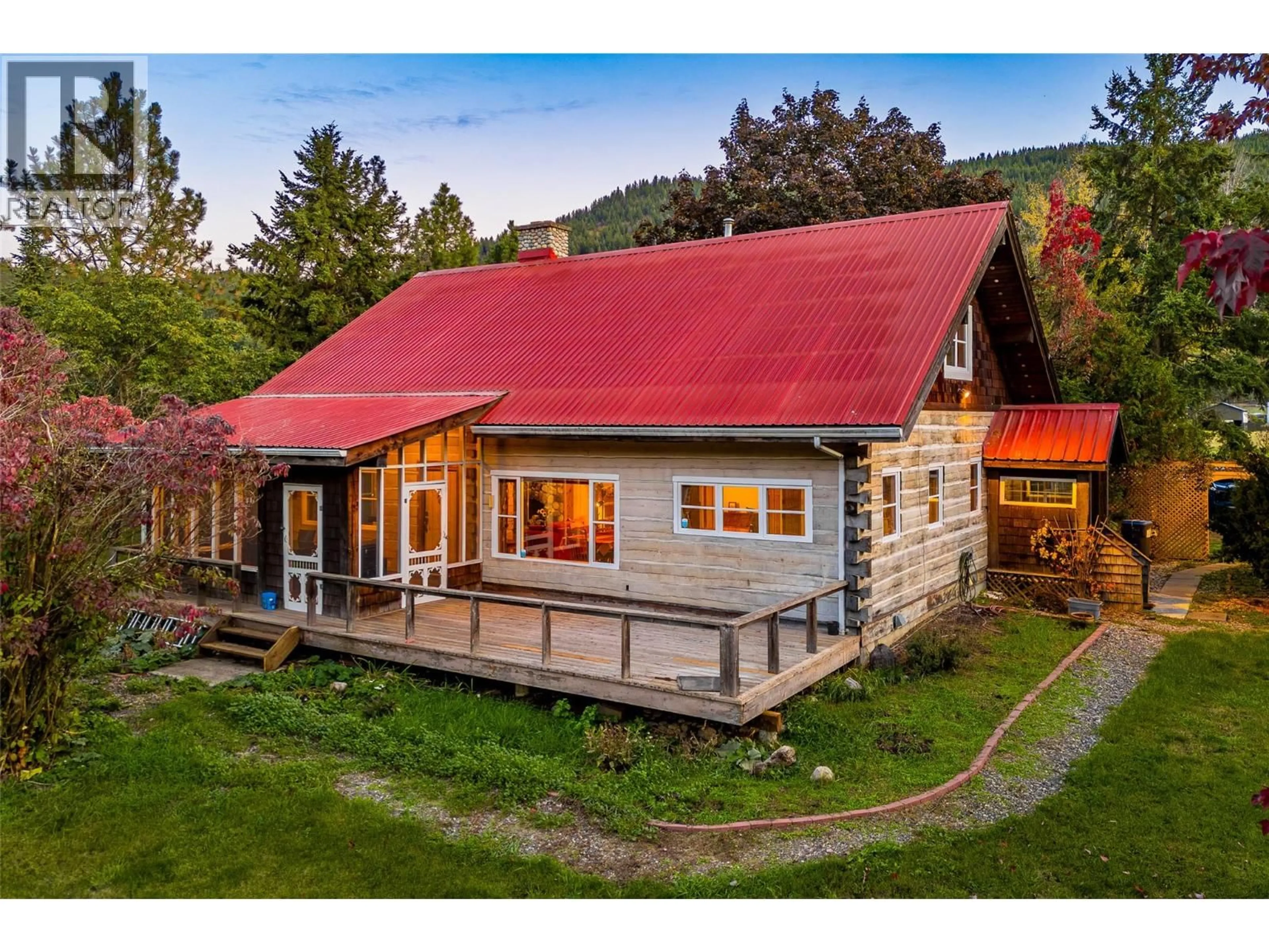 A pic from outside/outdoor area/front of a property/back of a property/a pic from drone, building for 7001 LEARMOUTH ROAD, Coldstream British Columbia V1B3H1