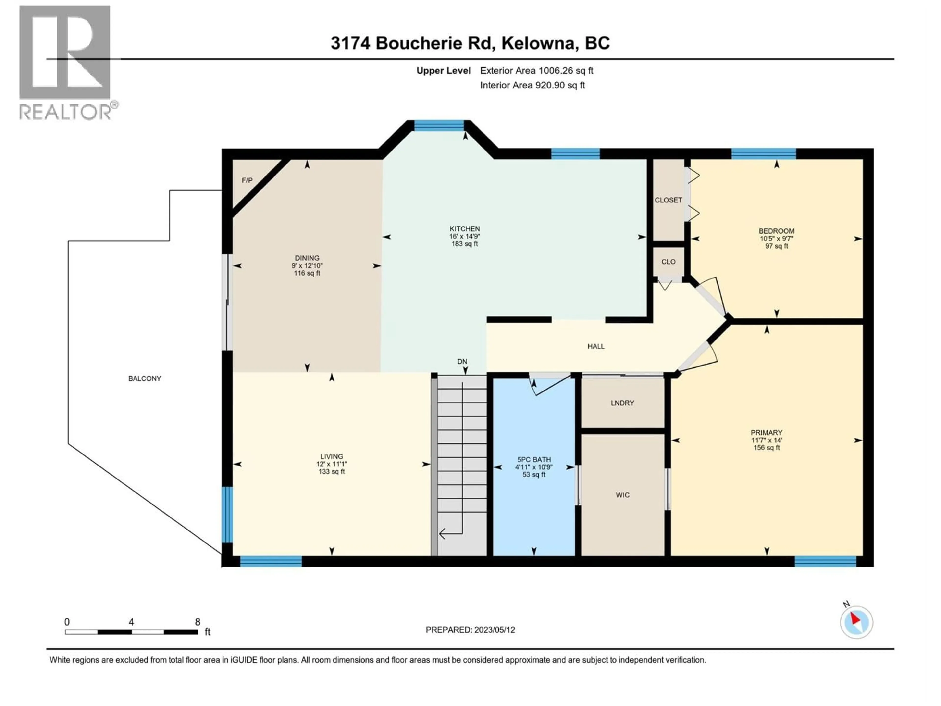 Floor plan for 3174 BOUCHERIE ROAD, West Kelowna British Columbia V1Z2G9