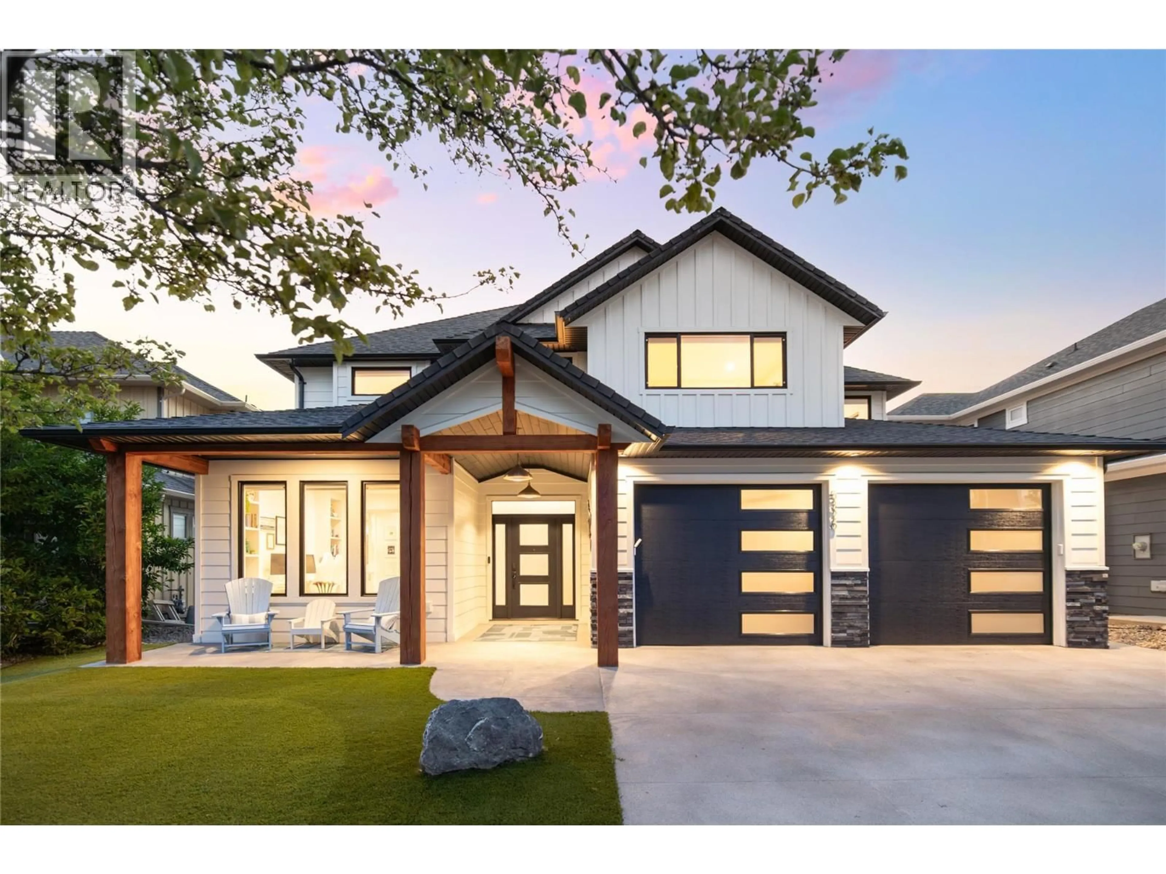 Home with brick exterior material, street for 5326 PTARMIGAN STREET, Kelowna British Columbia V1W5A4