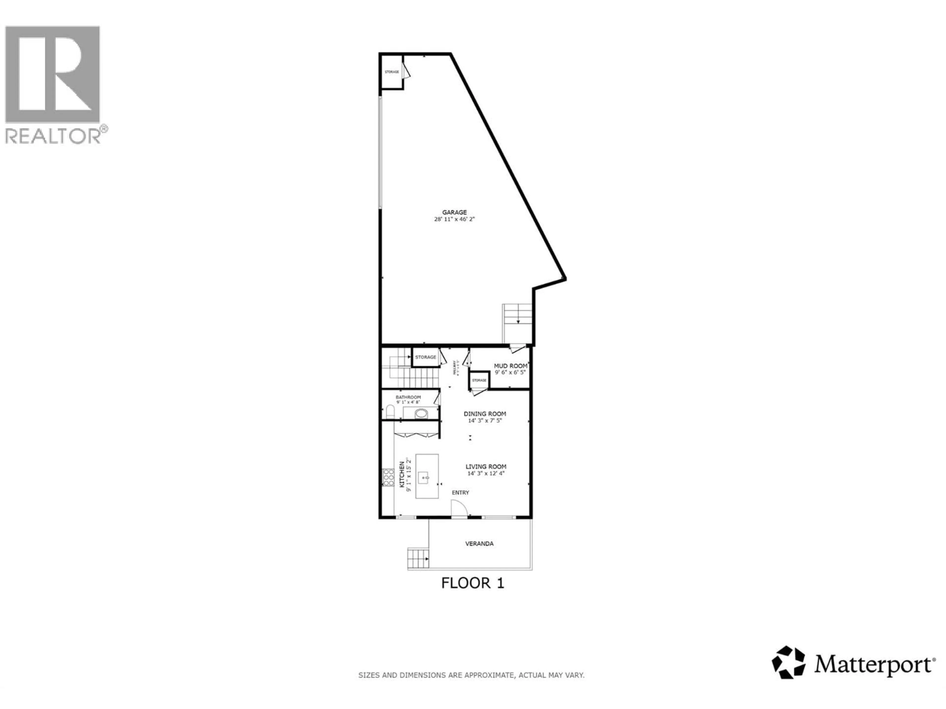 Floor plan for TH7 - 3340 RICHTER STREET, Kelowna British Columbia V1W0G4