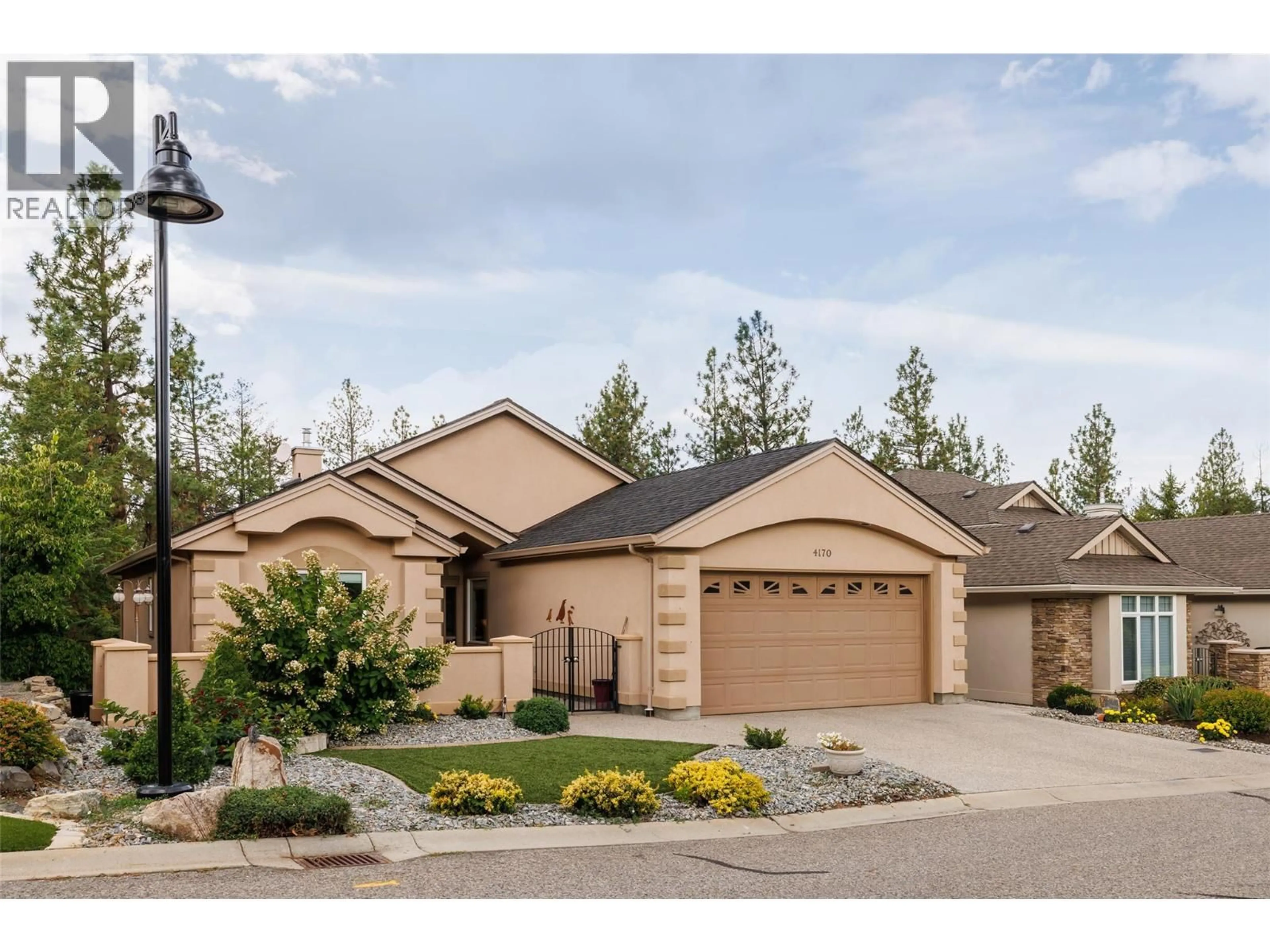 Home with brick exterior material, unknown for 4170 GALLAGHERS FOREST SOUTH CRESCENT, Kelowna British Columbia V1W5E4