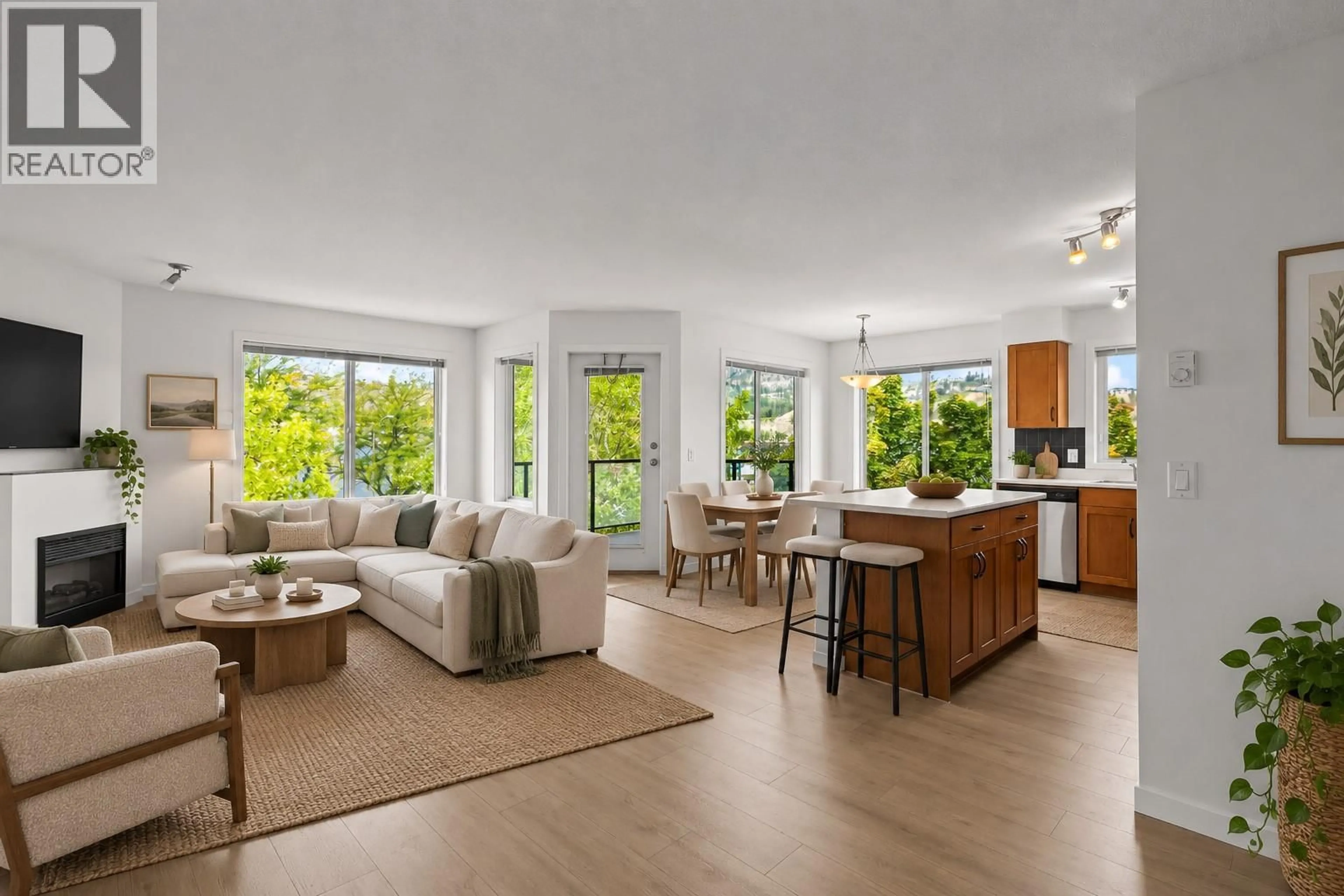 Open concept kitchen, unknown for 302 - 135 ZIPRICK ROAD, Kelowna British Columbia V1X8B2