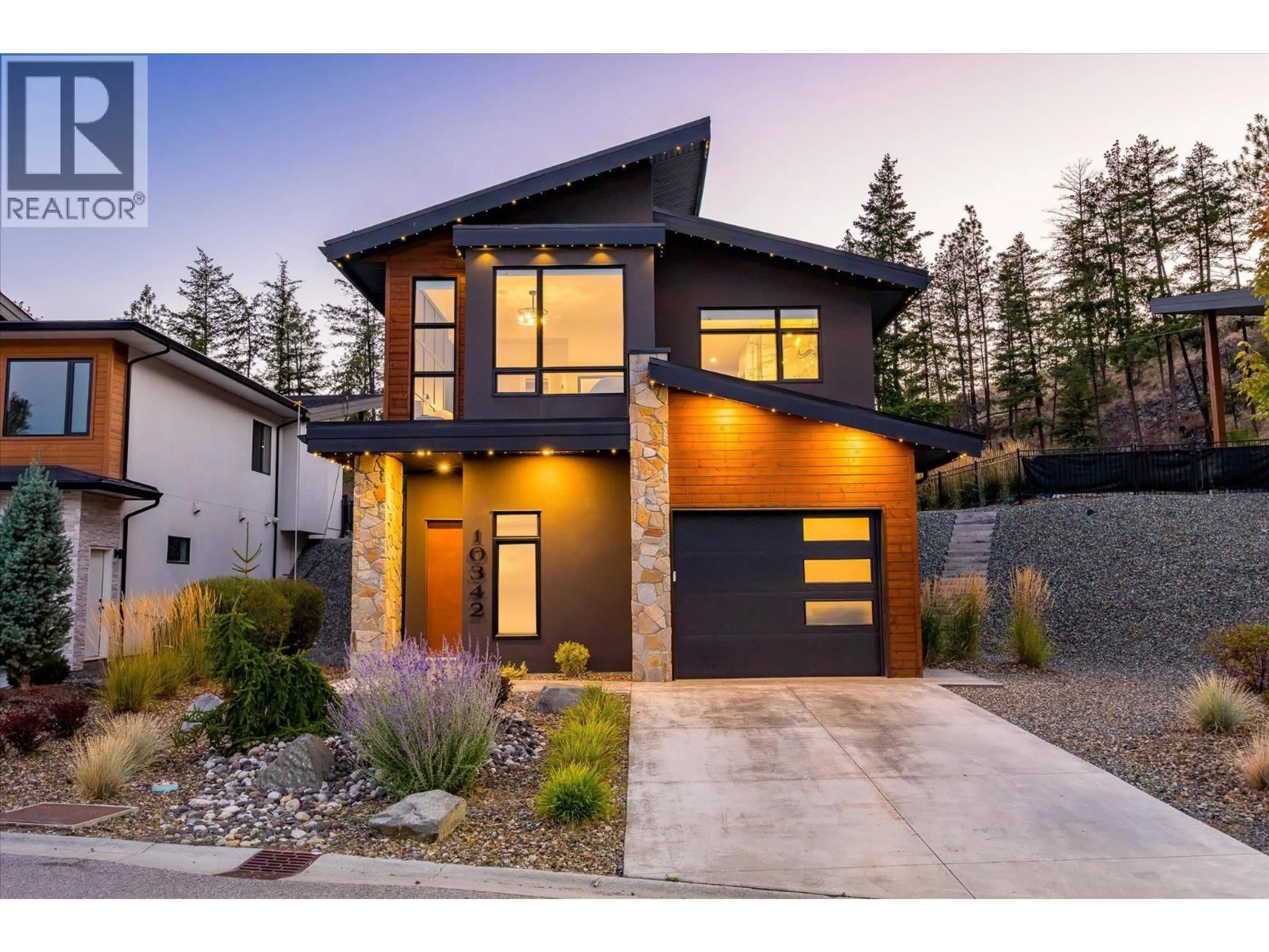 Home with brick exterior material, street for 10342 LONG ROAD, Lake Country British Columbia V4V0A9