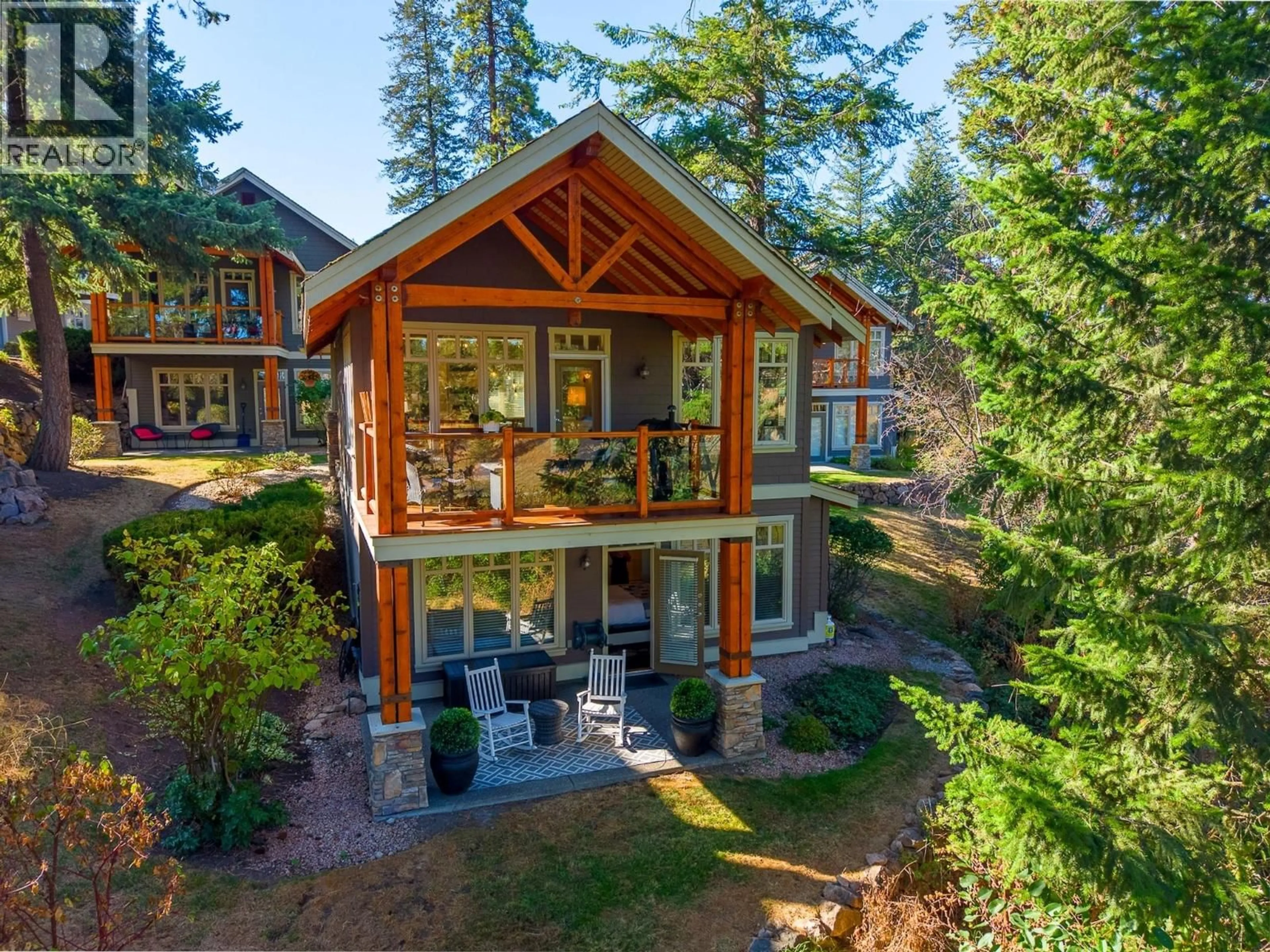 A pic from outside/outdoor area/front of a property/back of a property/a pic from drone, unknown for 41 - 251 PREDATOR RIDGE DRIVE, Vernon British Columbia V1H1V3