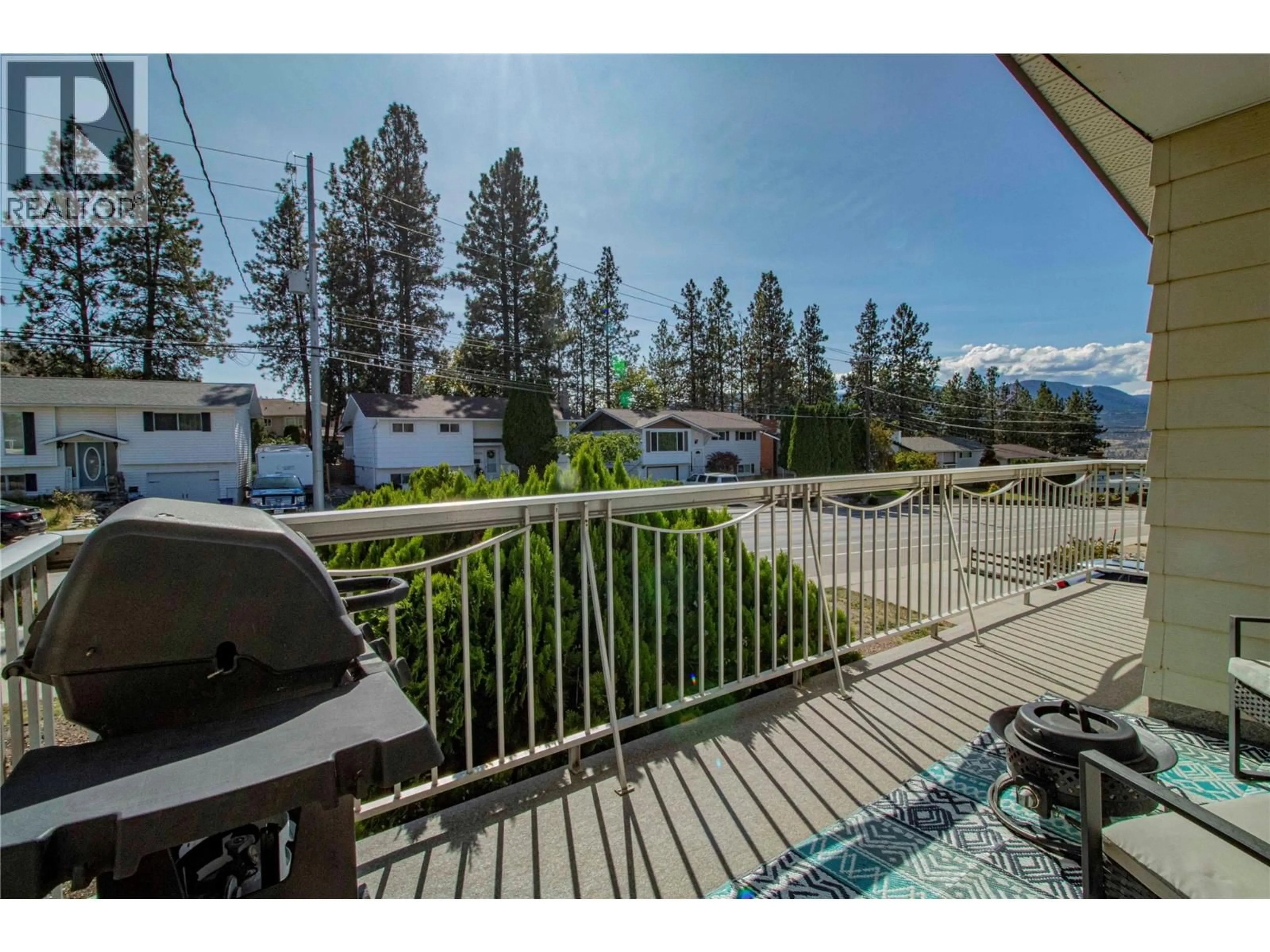 Patio, water/lake/river/ocean view for 1605 CARMI AVENUE, Penticton British Columbia V2A6Y1