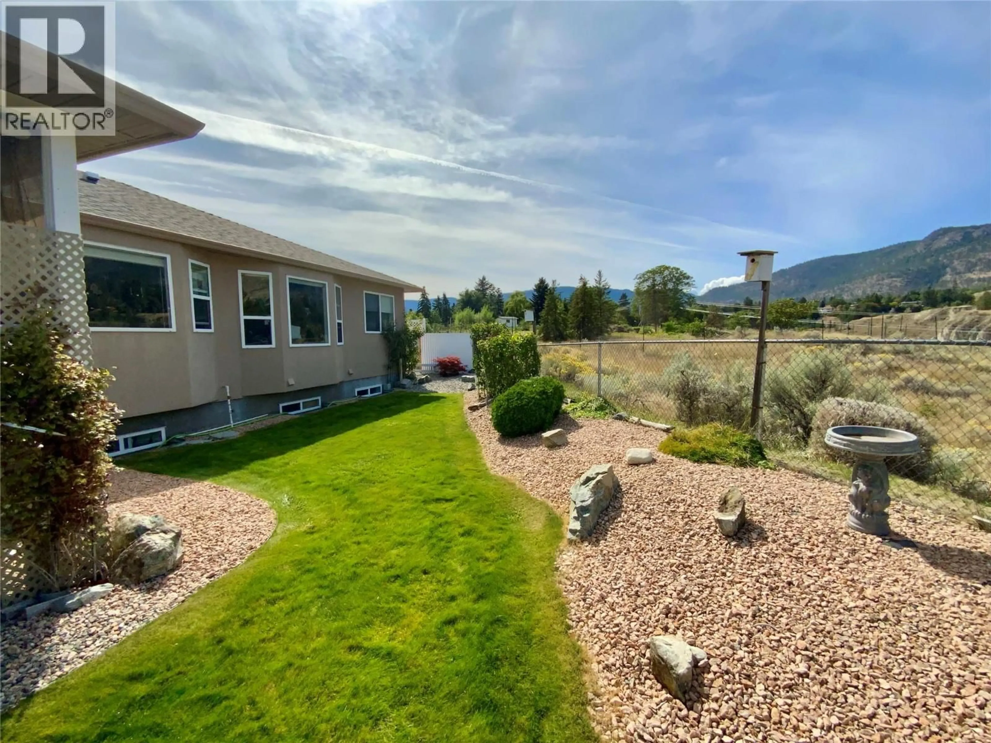 A pic from outside/outdoor area/front of a property/back of a property/a pic from drone, water/lake/river/ocean view for 437 RIDGE ROAD, Penticton British Columbia V2A8N7
