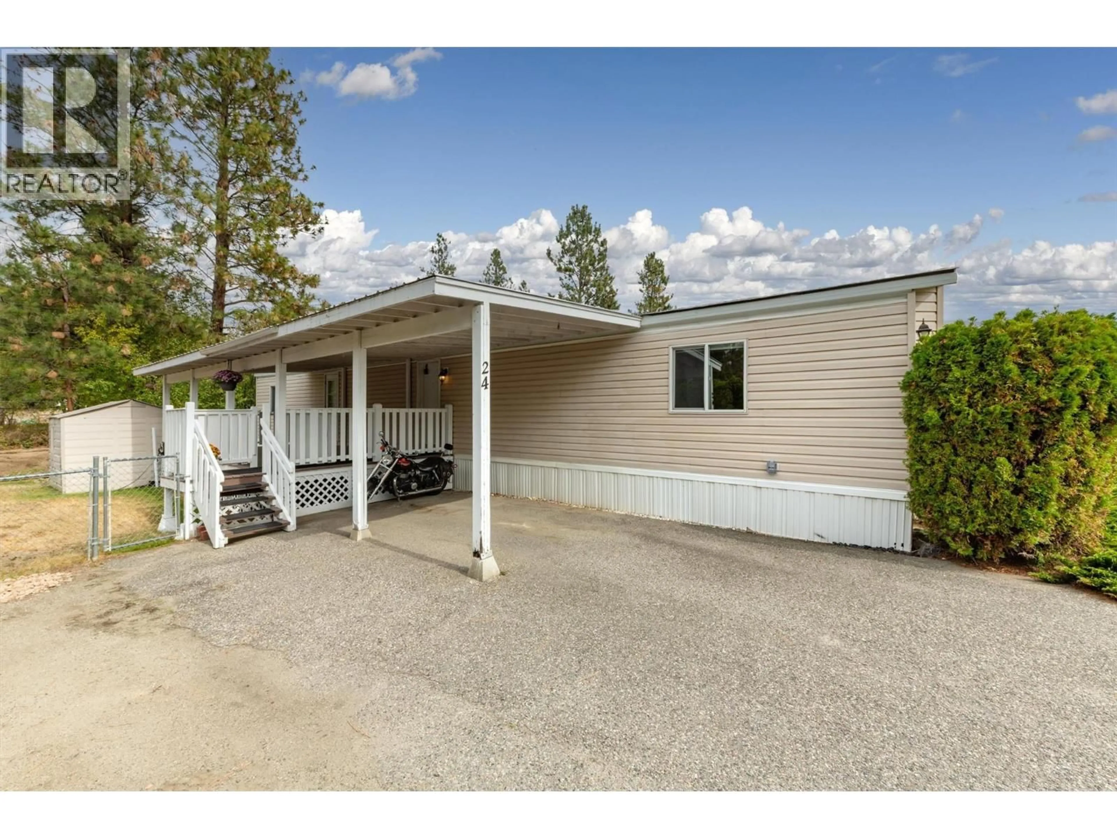 Home with vinyl exterior material, unknown for 24 - 3585 ELK ROAD, Westbank British Columbia V4T1R5