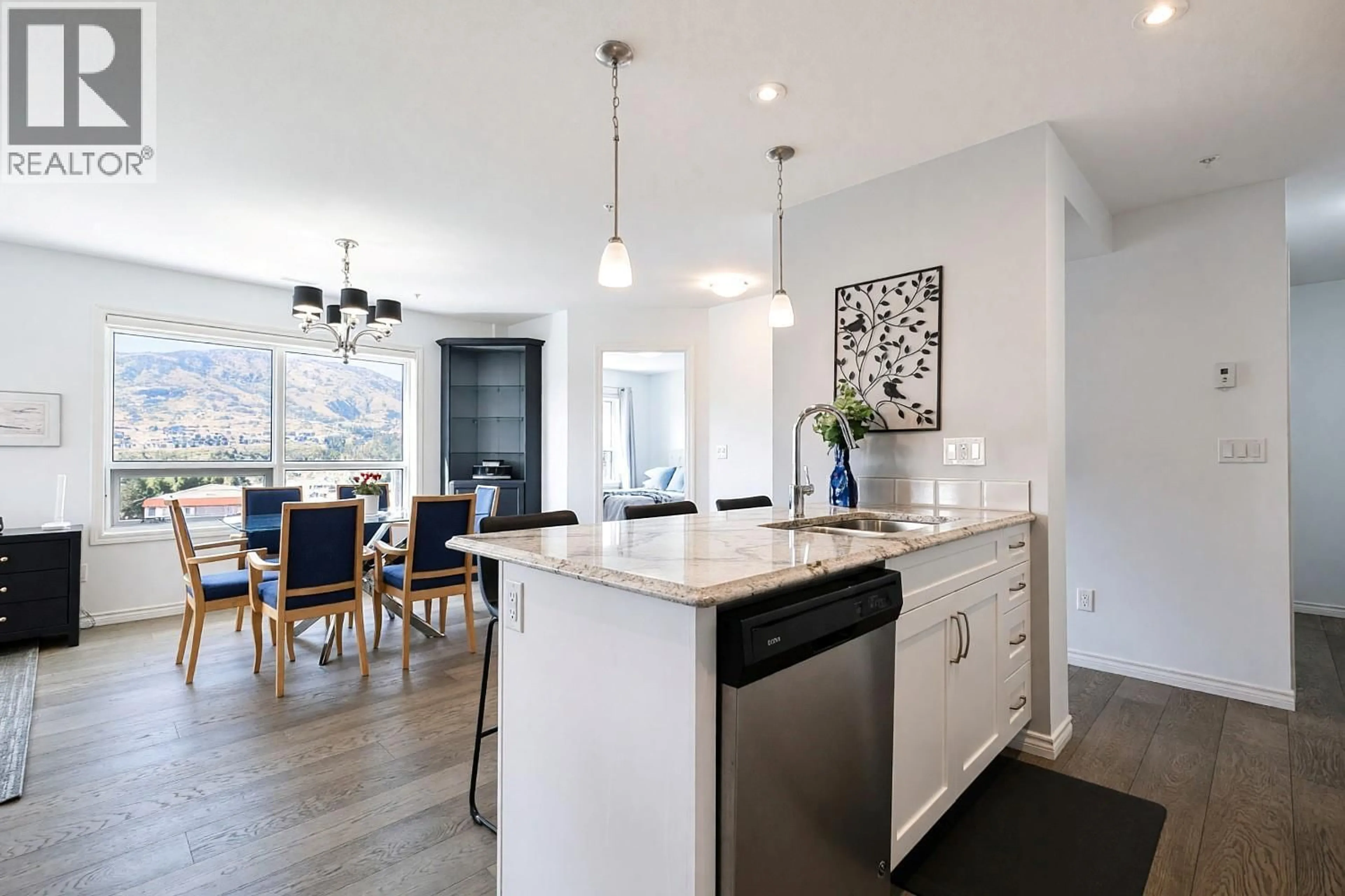 Open concept kitchen, unknown for 705 - 3388 SKAHA LAKE ROAD, Penticton British Columbia V2A6G4