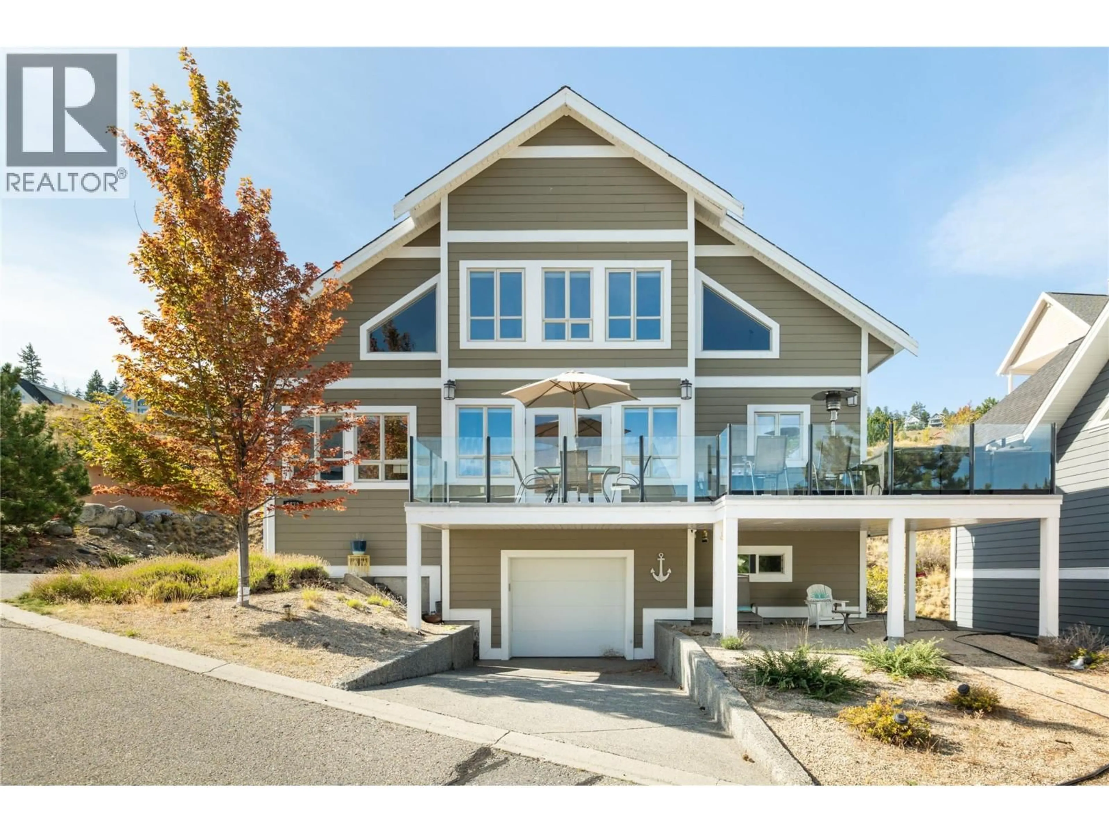 Home with vinyl exterior material, water/lake/river/ocean view for 216 - 6773 LA PALMA LOOP, Kelowna British Columbia V1Z3R8