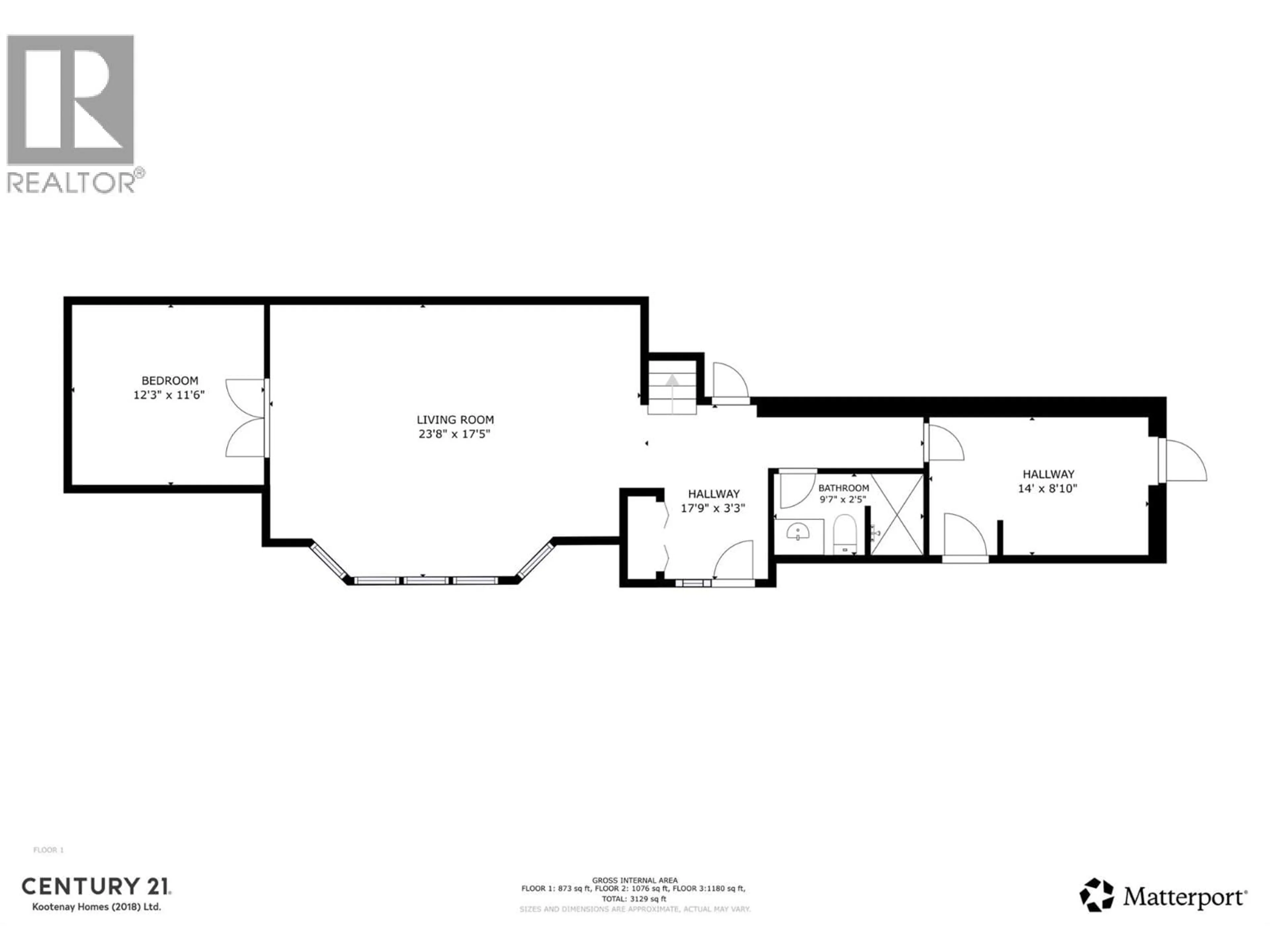 Floor plan for 2455 COLIN CRESCENT, Trail British Columbia V1R4T4
