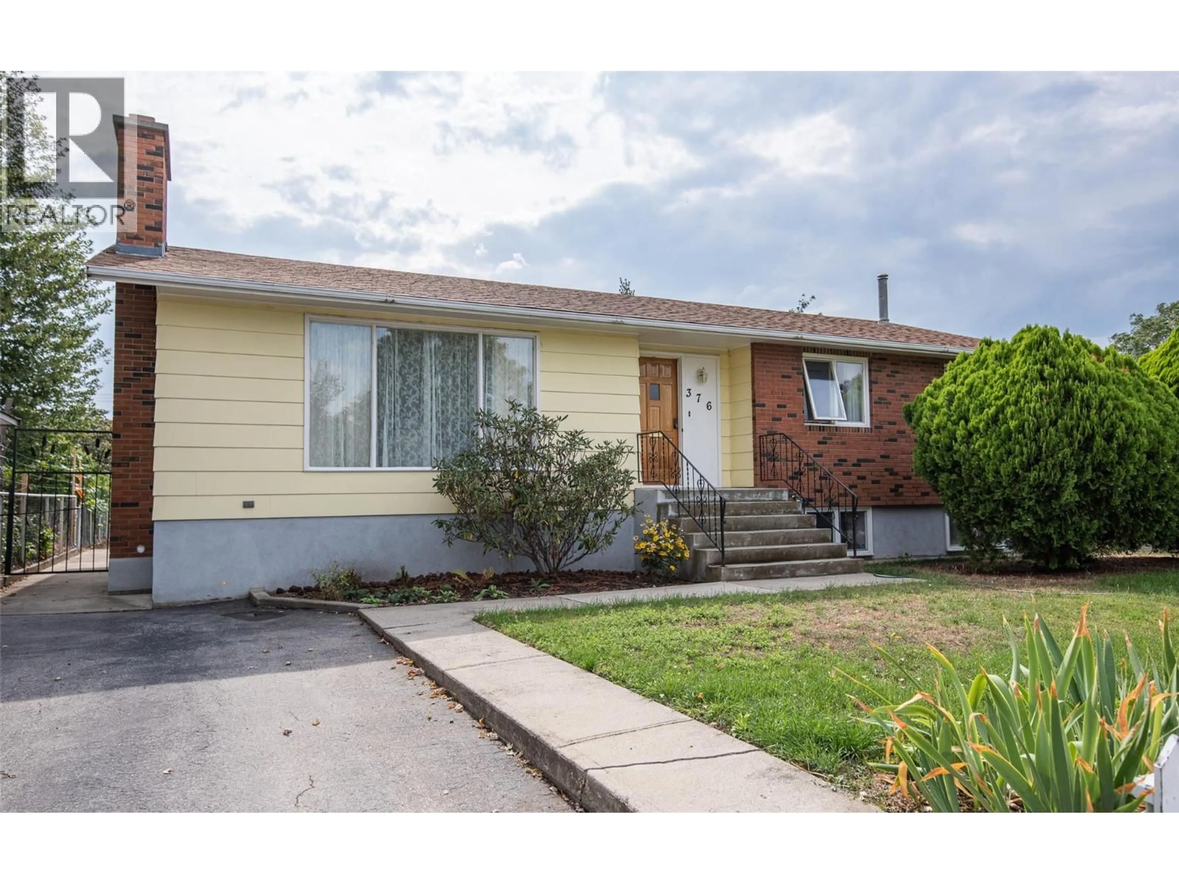 Home with brick exterior material, street for 376 CONKLIN AVENUE, Penticton British Columbia V2A2T4