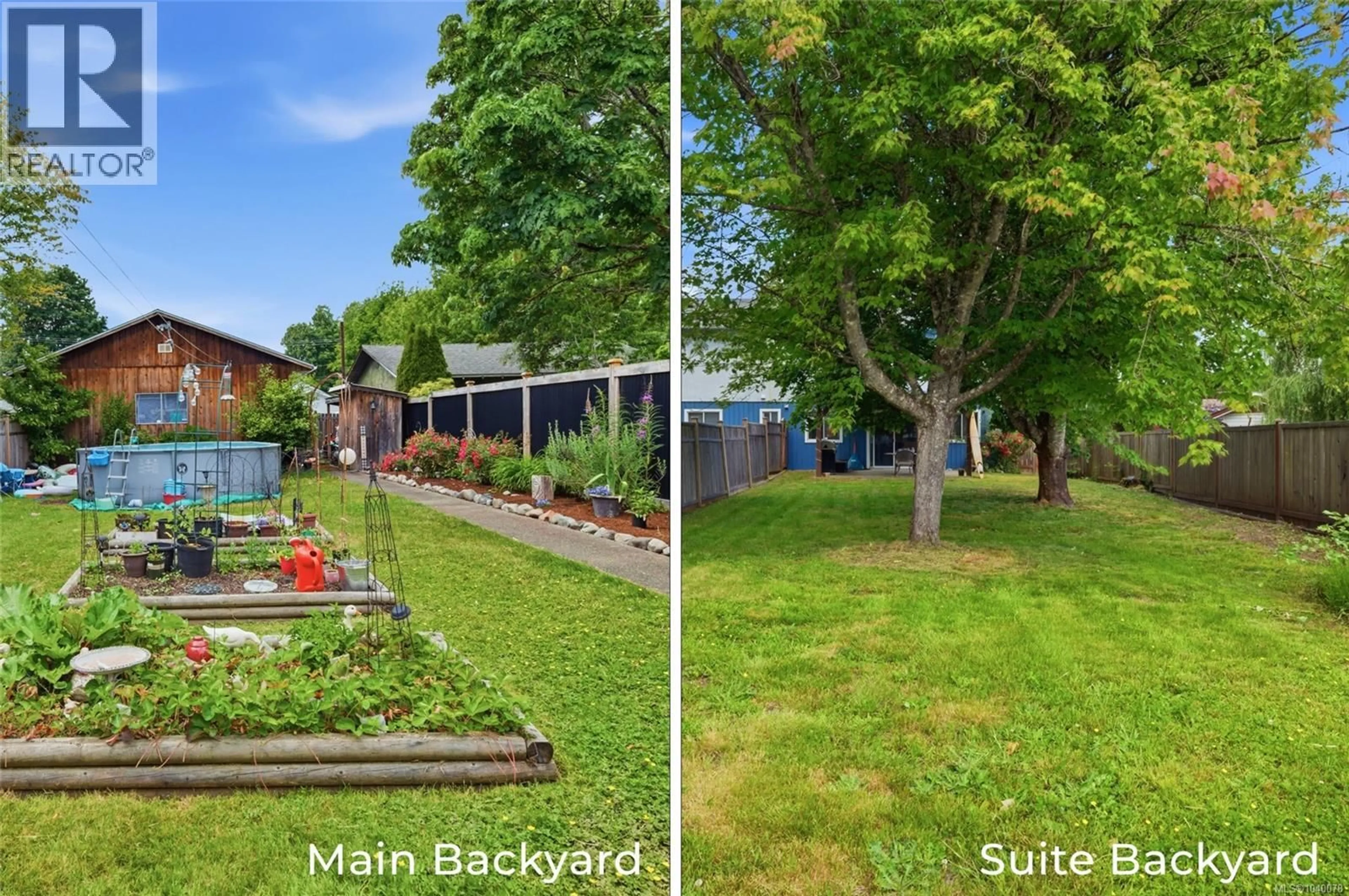 A pic from outside/outdoor area/front of a property/back of a property/a pic from drone, street for 5030 GERTRUDE STREET, Port Alberni British Columbia V9Y6L2