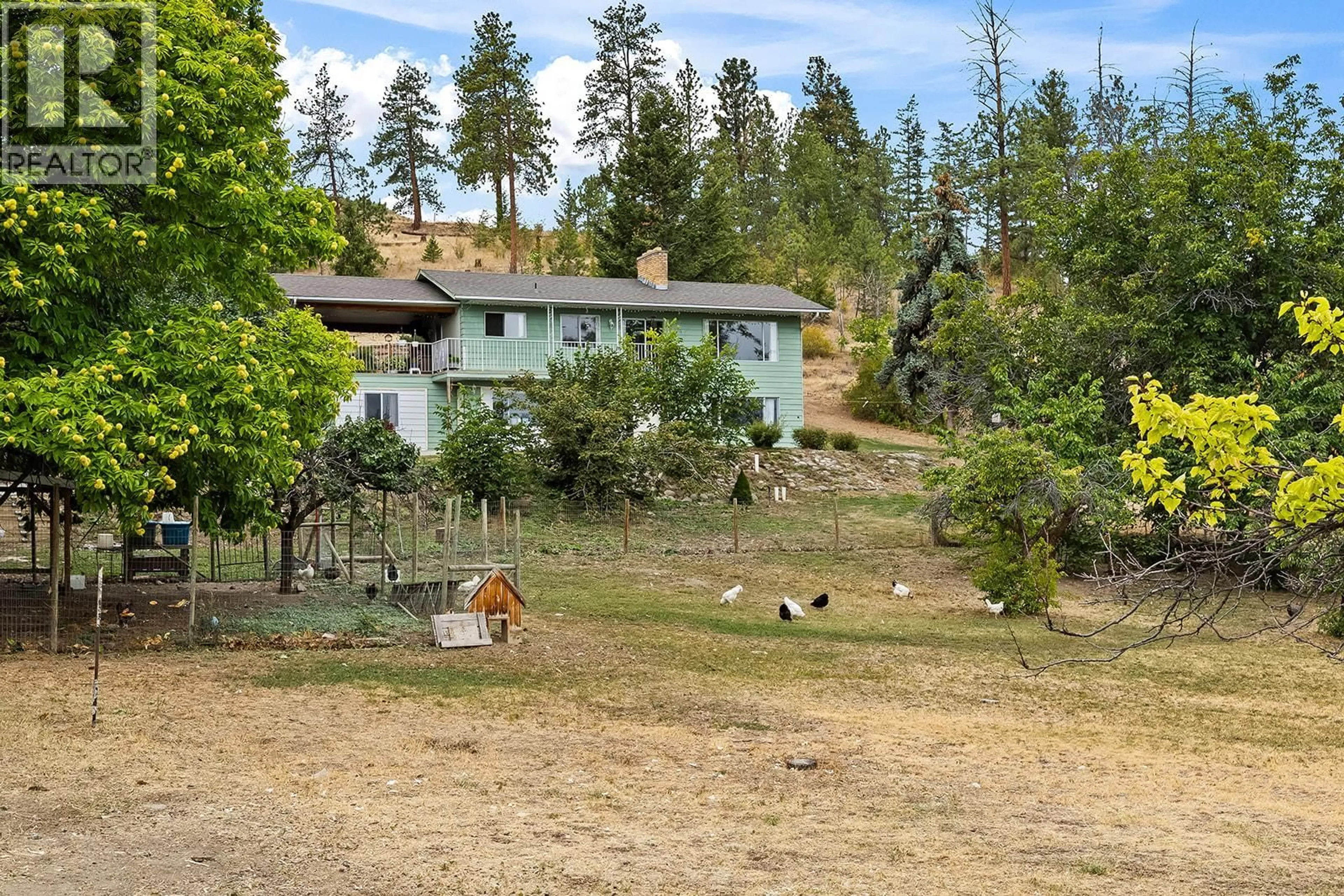 A pic from outside/outdoor area/front of a property/back of a property/a pic from drone, unknown for 3490 PAYNTER ROAD, West Kelowna British Columbia V4T1R2