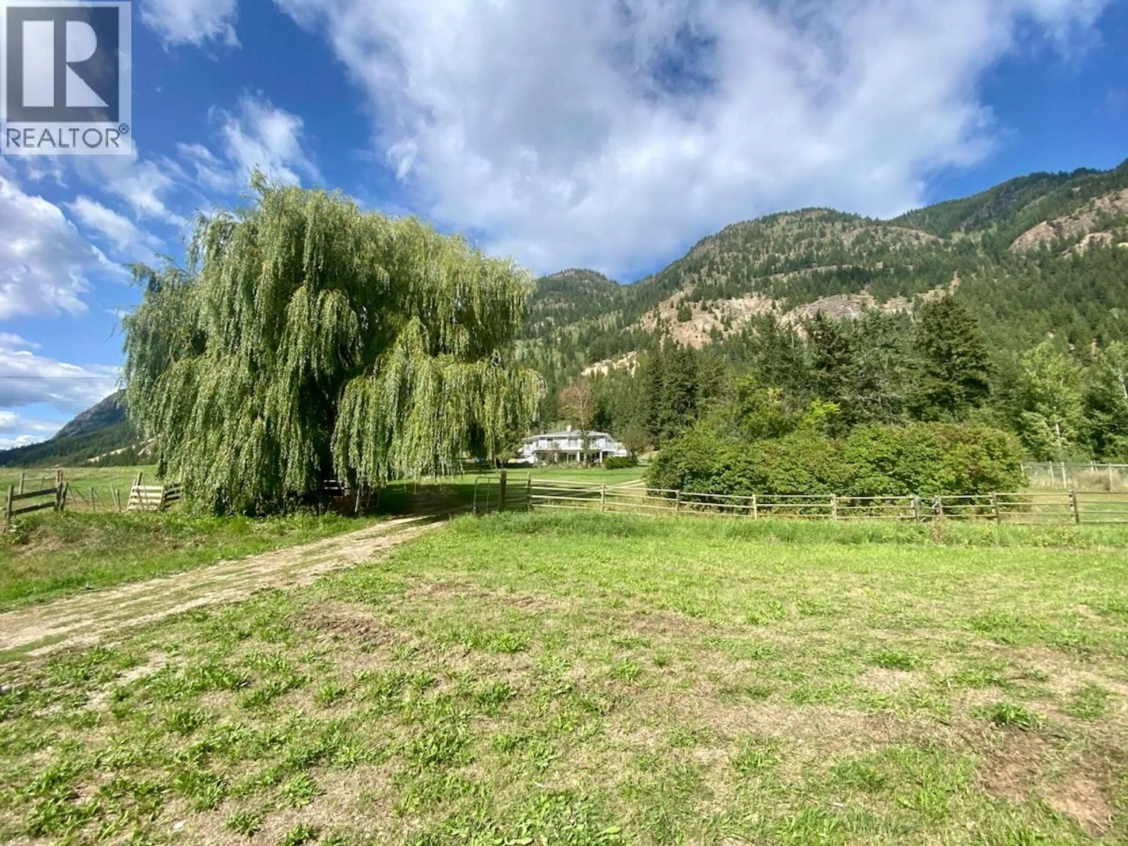 A pic from outside/outdoor area/front of a property/back of a property/a pic from drone, mountain view for 400 AGATE BAY ROAD, Barriere British Columbia V0E2E0
