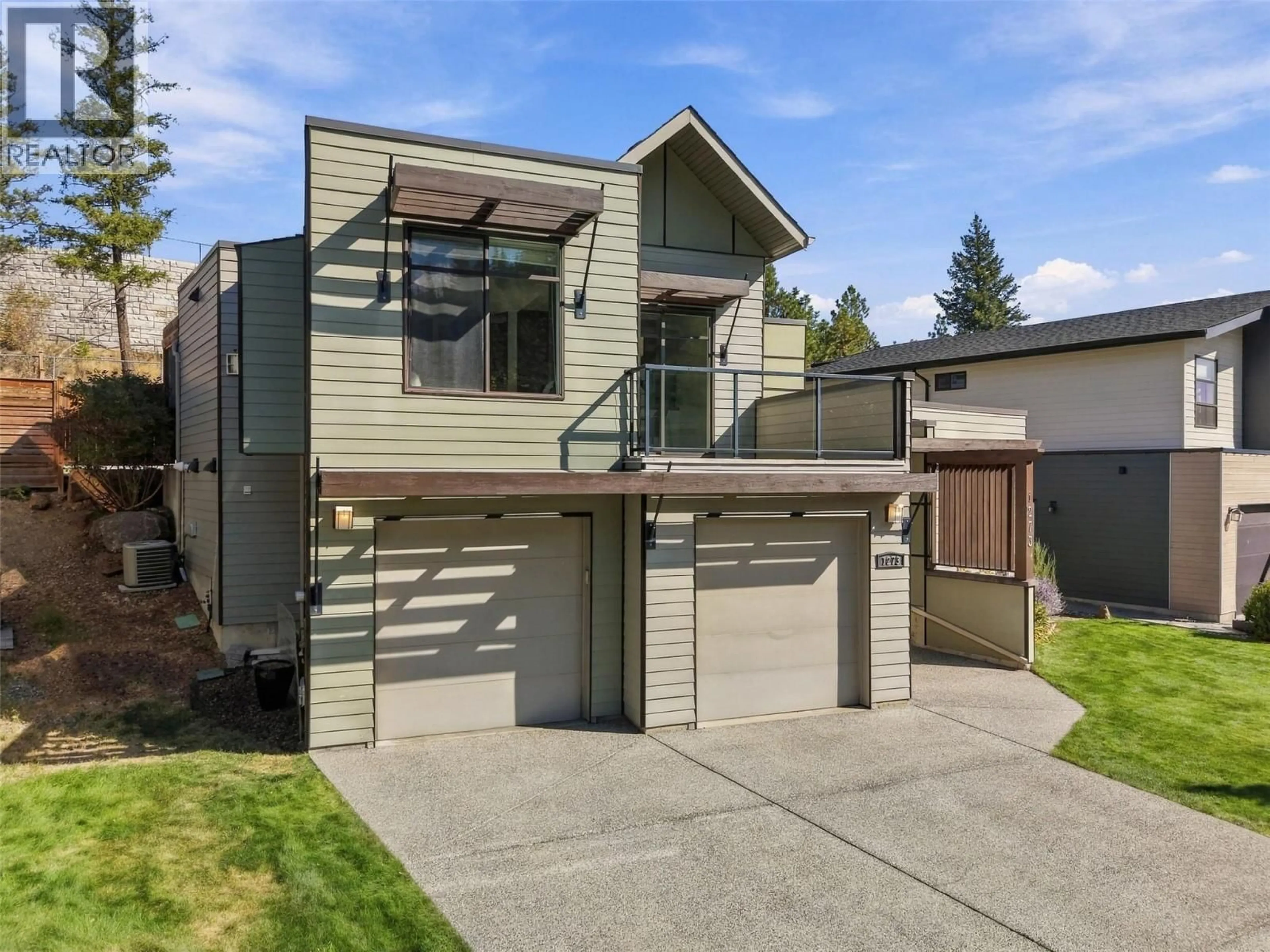 Home with vinyl exterior material, street for 1273 ROCKCRESS DRIVE, Kamloops British Columbia V2E0B4