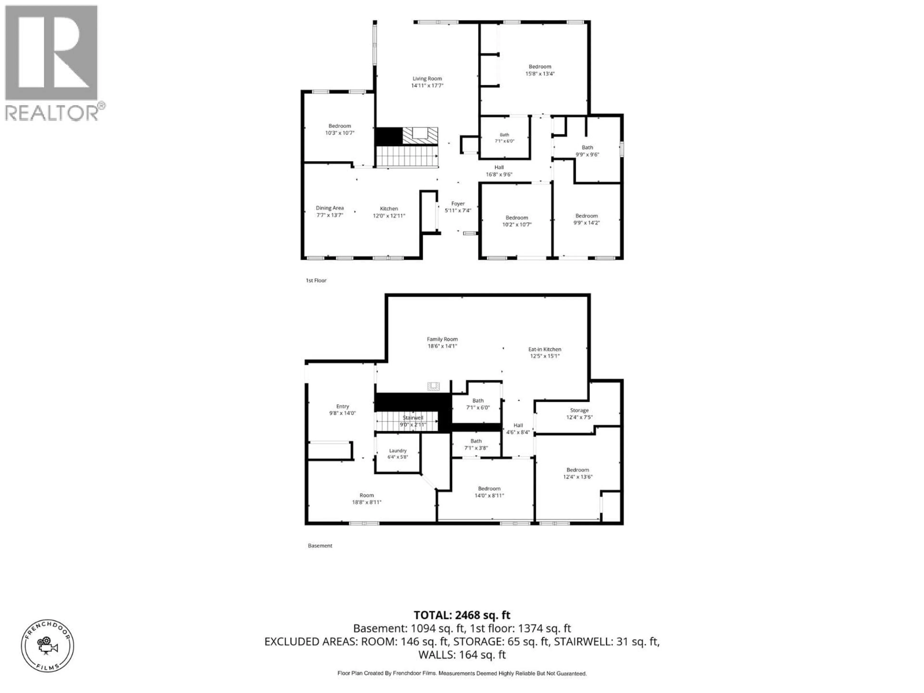 Floor plan for 593 BRAEMAR DRIVE, Kamloops British Columbia V1S1H6