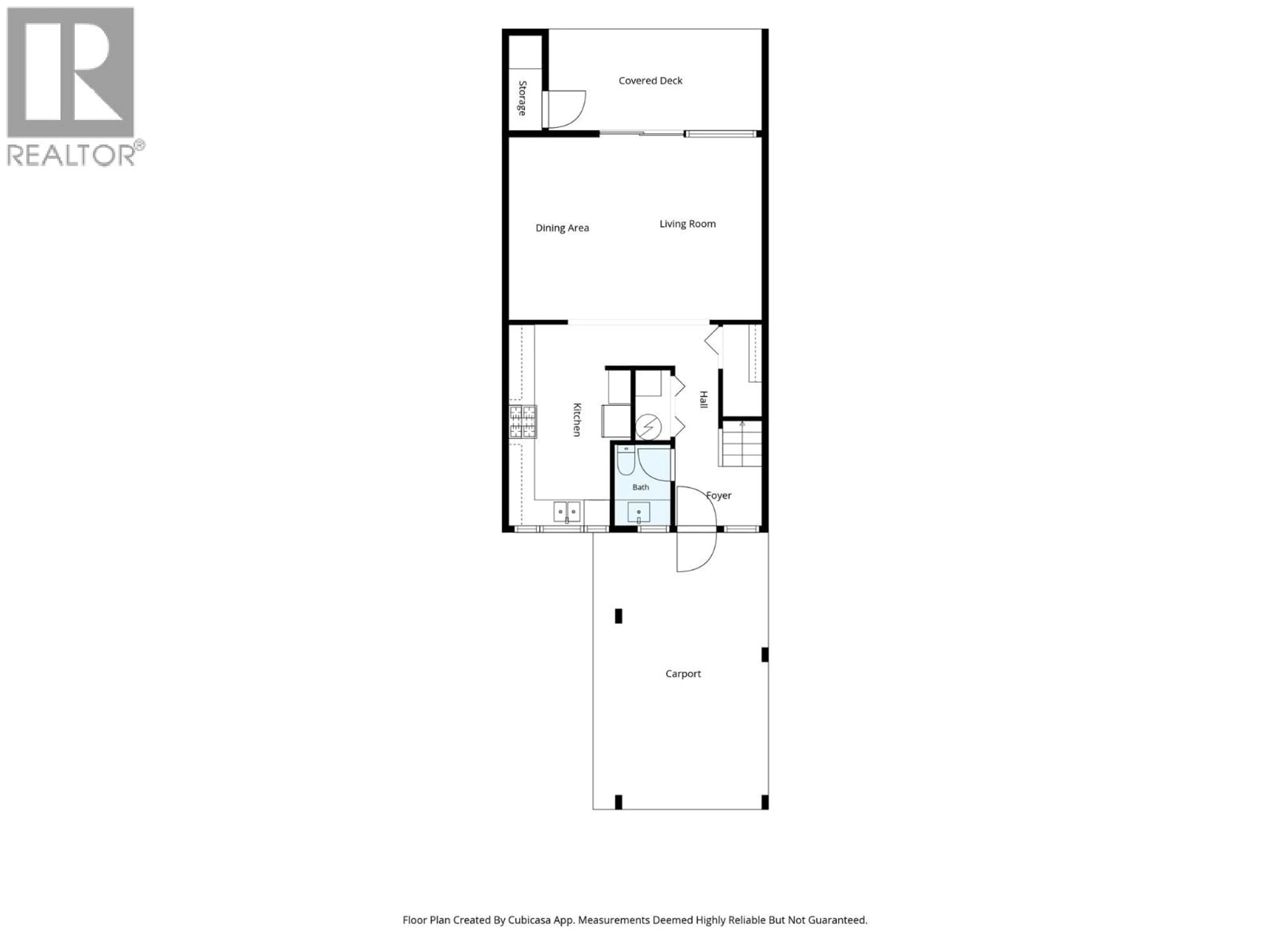 Floor plan for 22 - 249 KITCHENER CRESCENT, Kamloops British Columbia V2B1B9