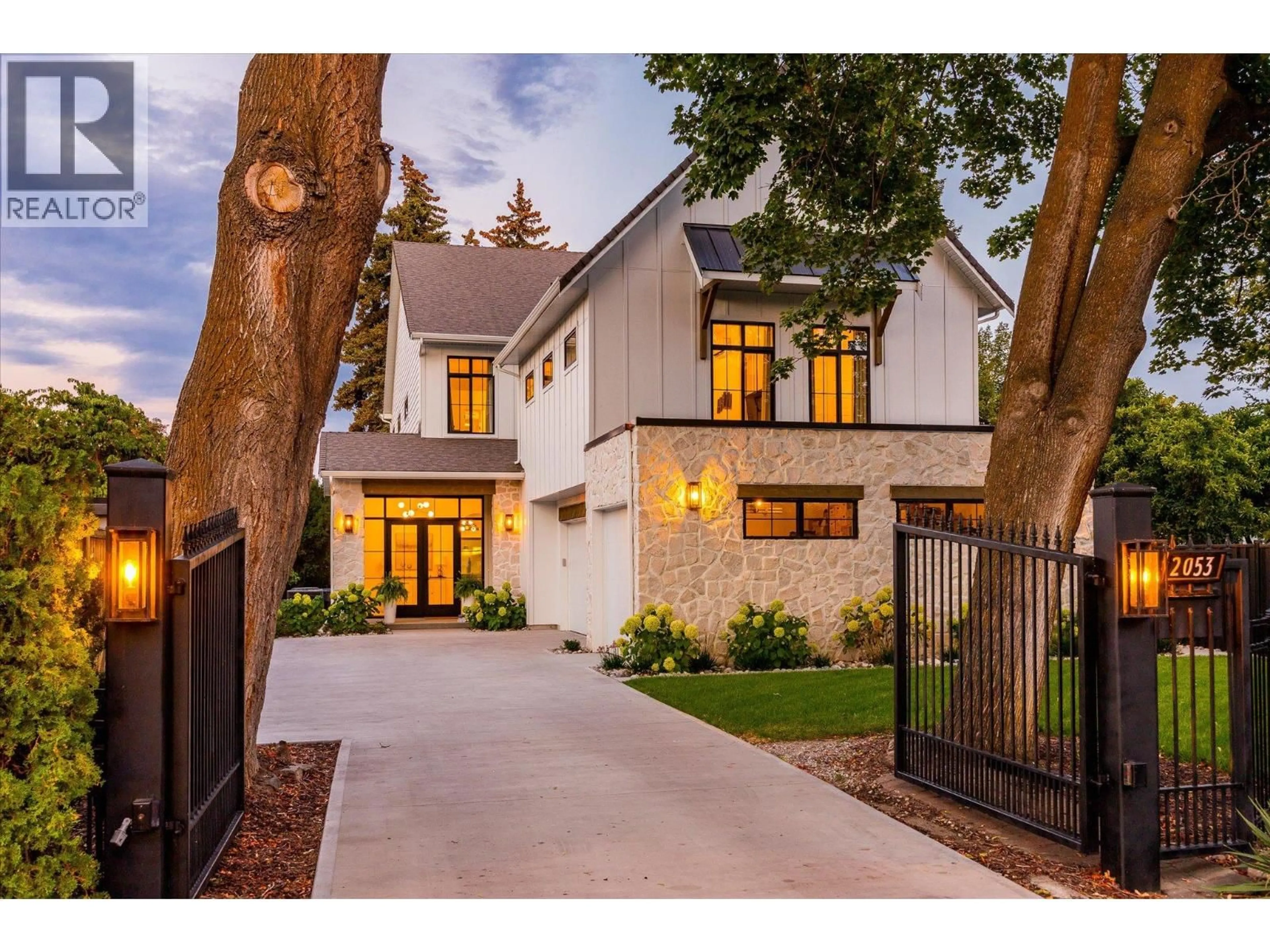 Home with brick exterior material, street for 2053 LONG STREET, Kelowna British Columbia V1Y1L3