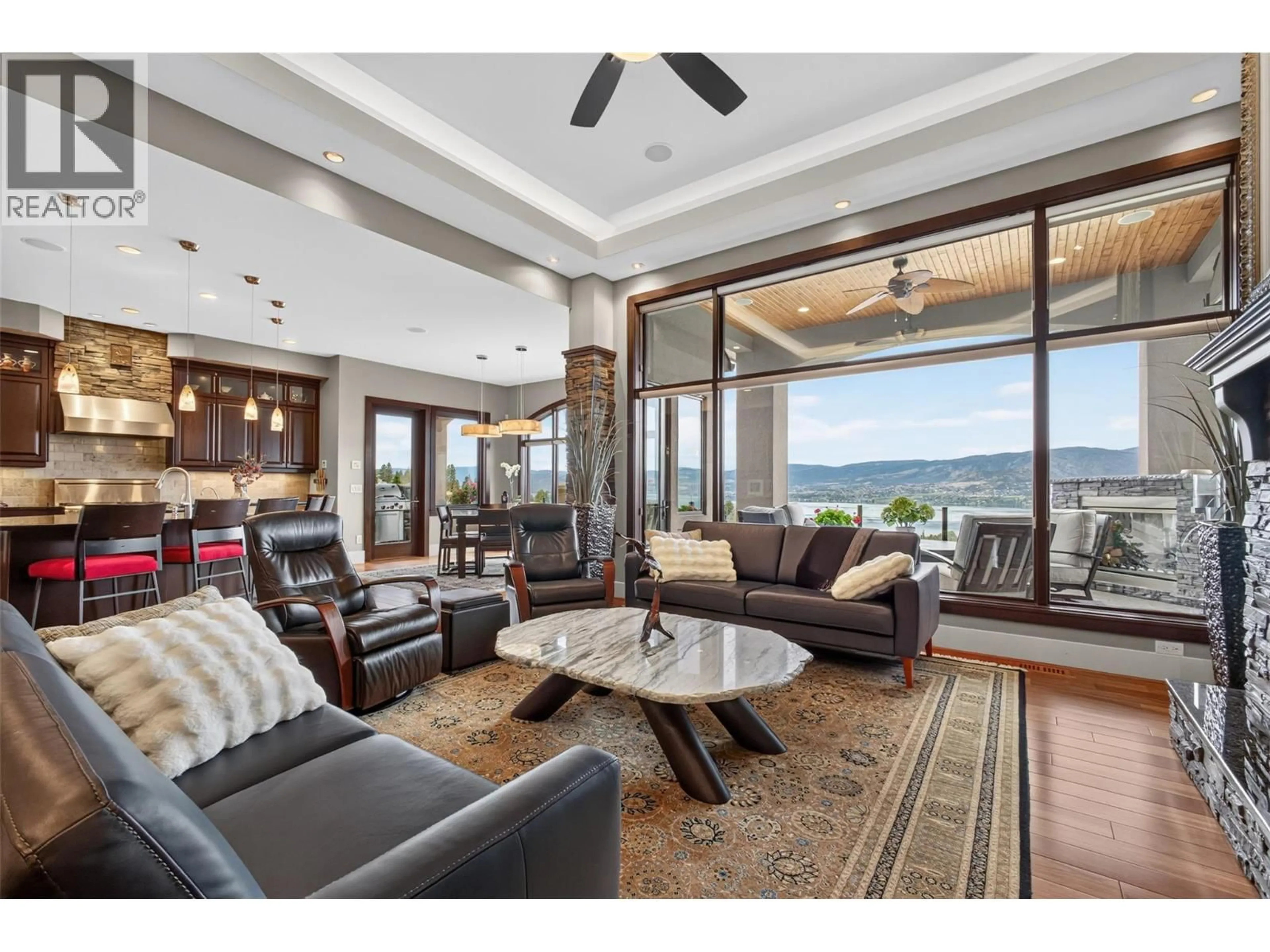 Living room with furniture, unknown for 734 MARIN CRESCENT, Kelowna British Columbia V1W5C8