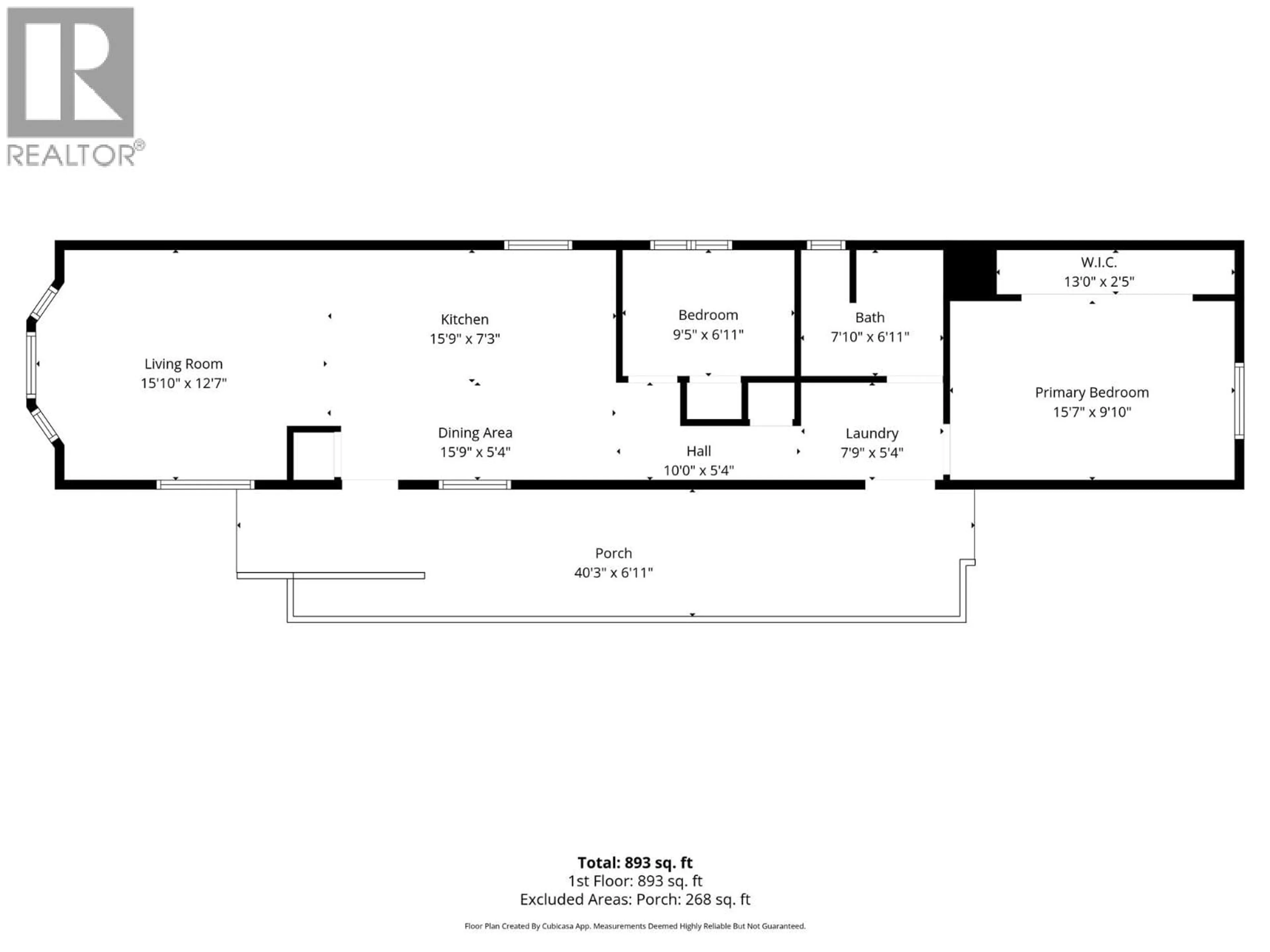 Floor plan for 117 - 1555 HOWE ROAD, Kamloops British Columbia V1S1Y4
