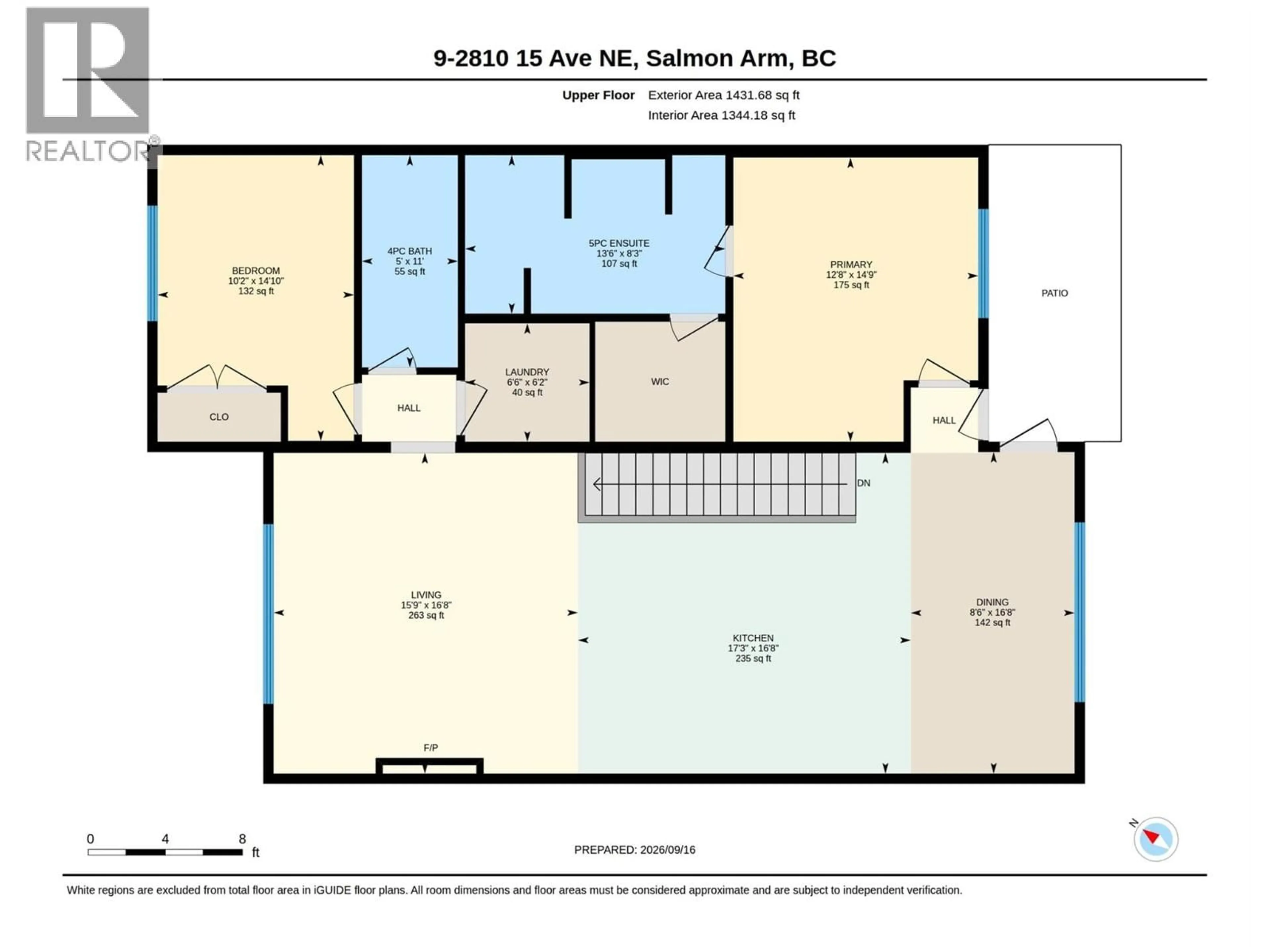 Floor plan for 9 - 2810 15 AVENUE NORTHEAST, Salmon Arm British Columbia V1E3B8