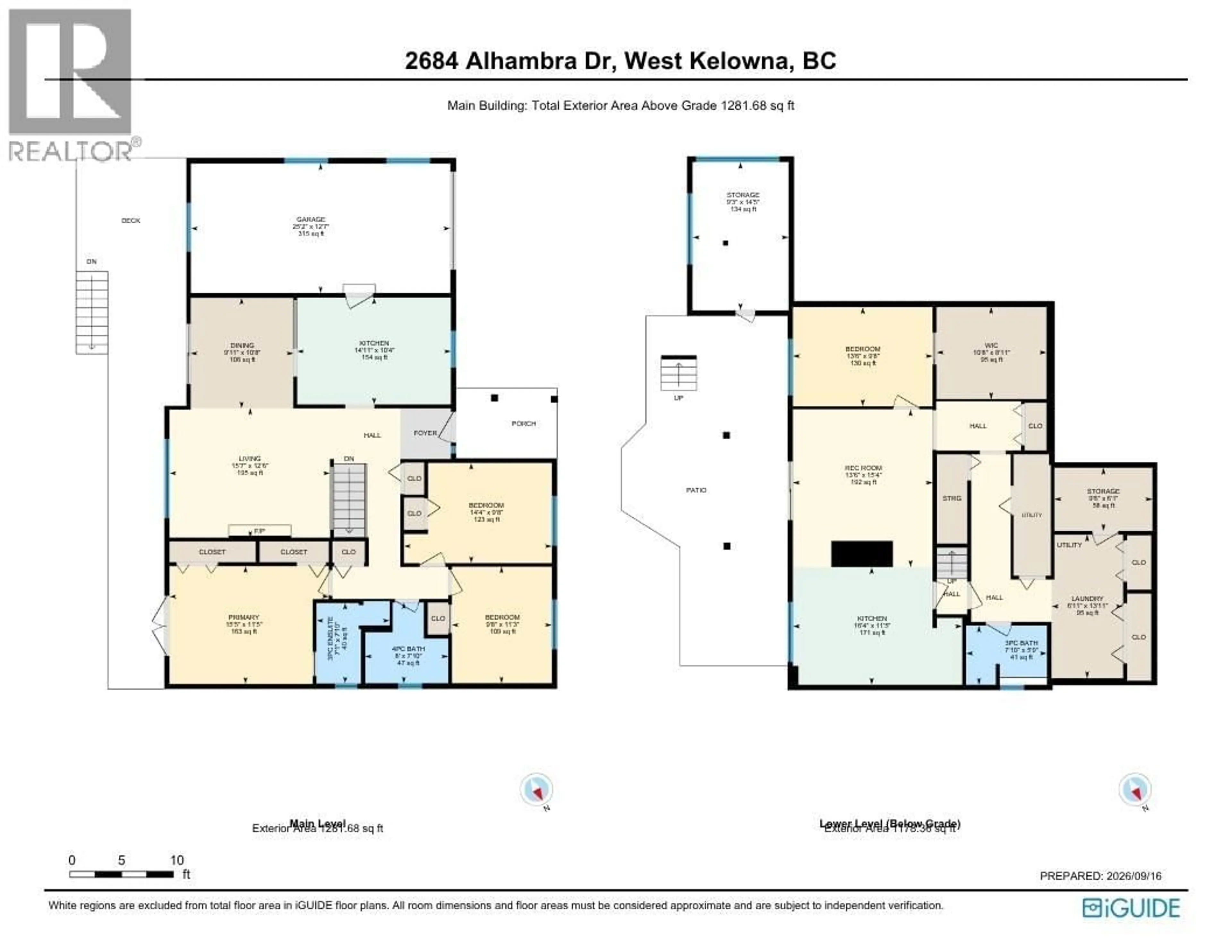 Floor plan for 2684 ALHAMBRA DRIVE, West Kelowna British Columbia V1Z3A8