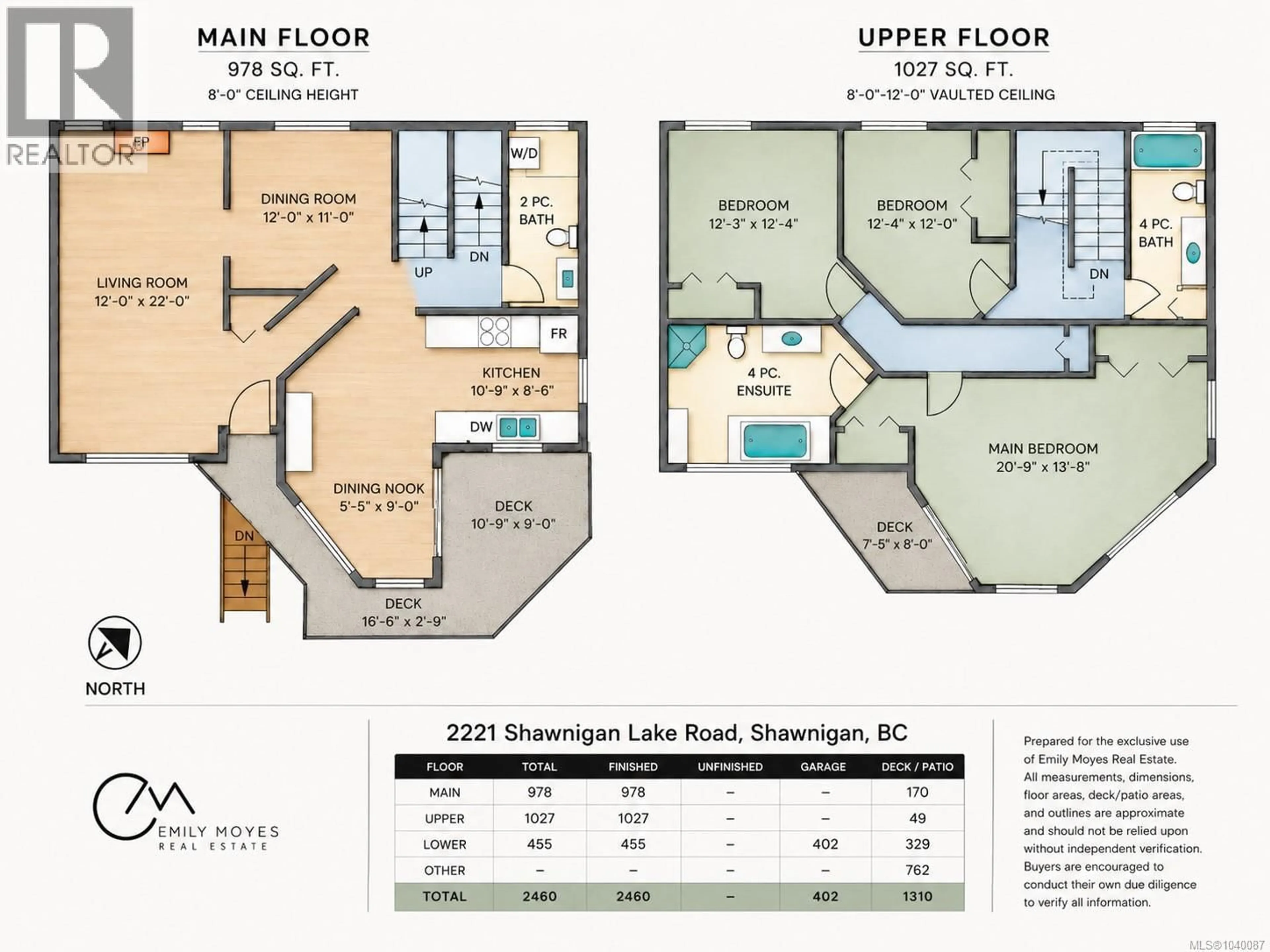 Floor plan for 2221 SHAWNIGAN LAKE ROAD, Shawnigan Lake British Columbia V0R2W5
