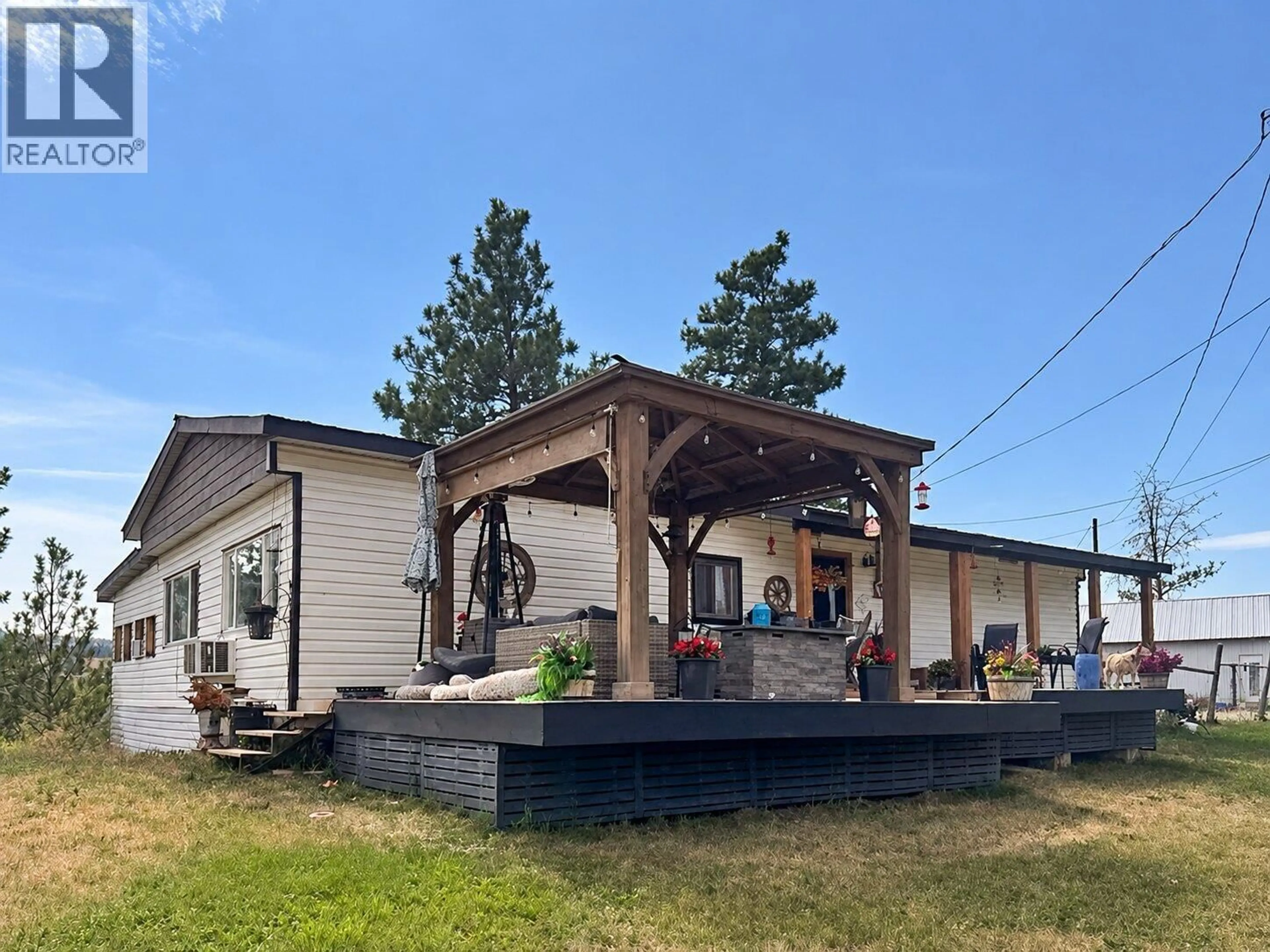 A pic from outside/outdoor area/front of a property/back of a property/a pic from drone, unknown for 357 OLD HEDLEY ROAD, Princeton British Columbia V0X1W0