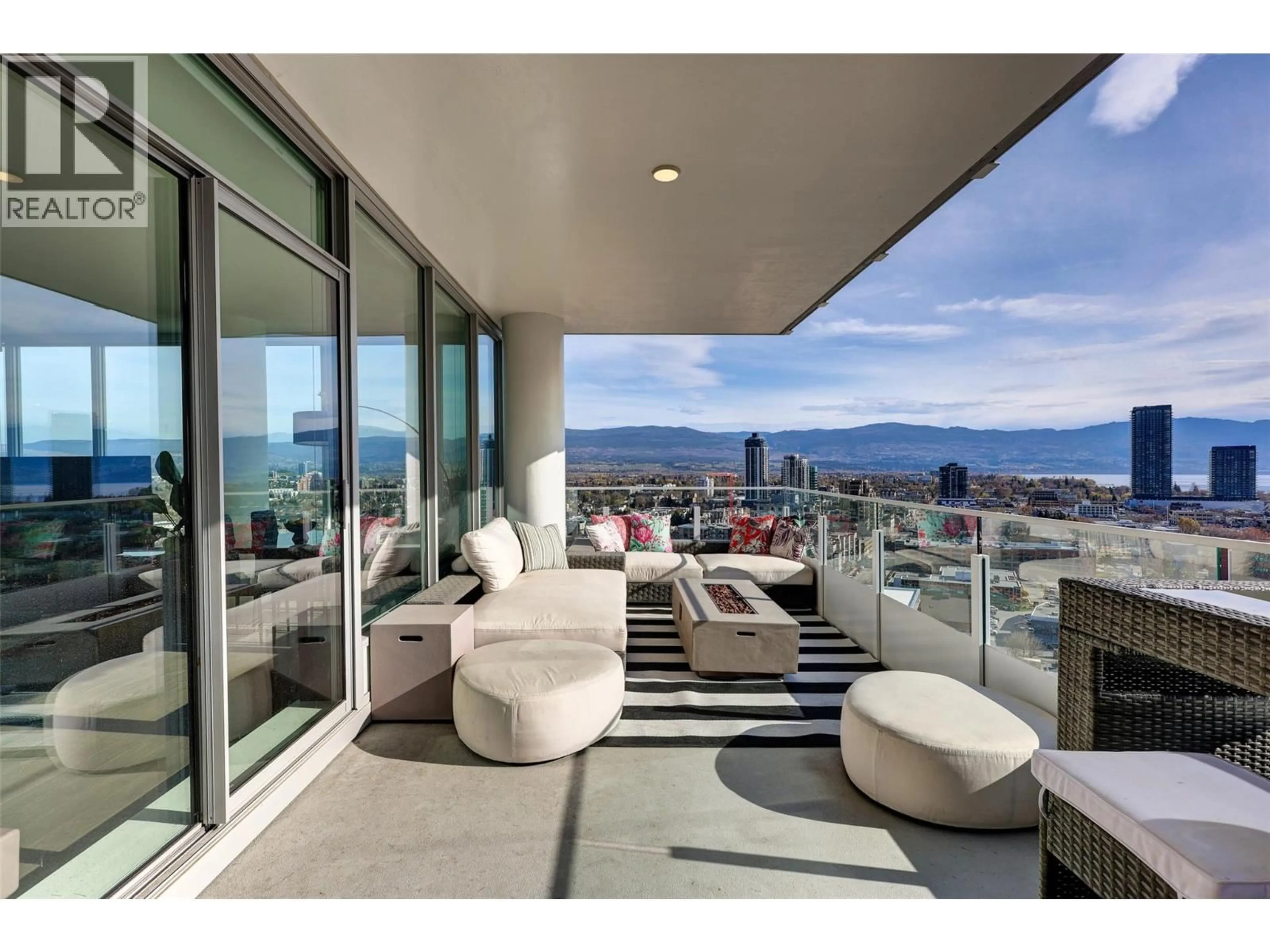 Patio, mountain view for 2003 - 1191 SUNSET DRIVE, Kelowna British Columbia V1Y0J4