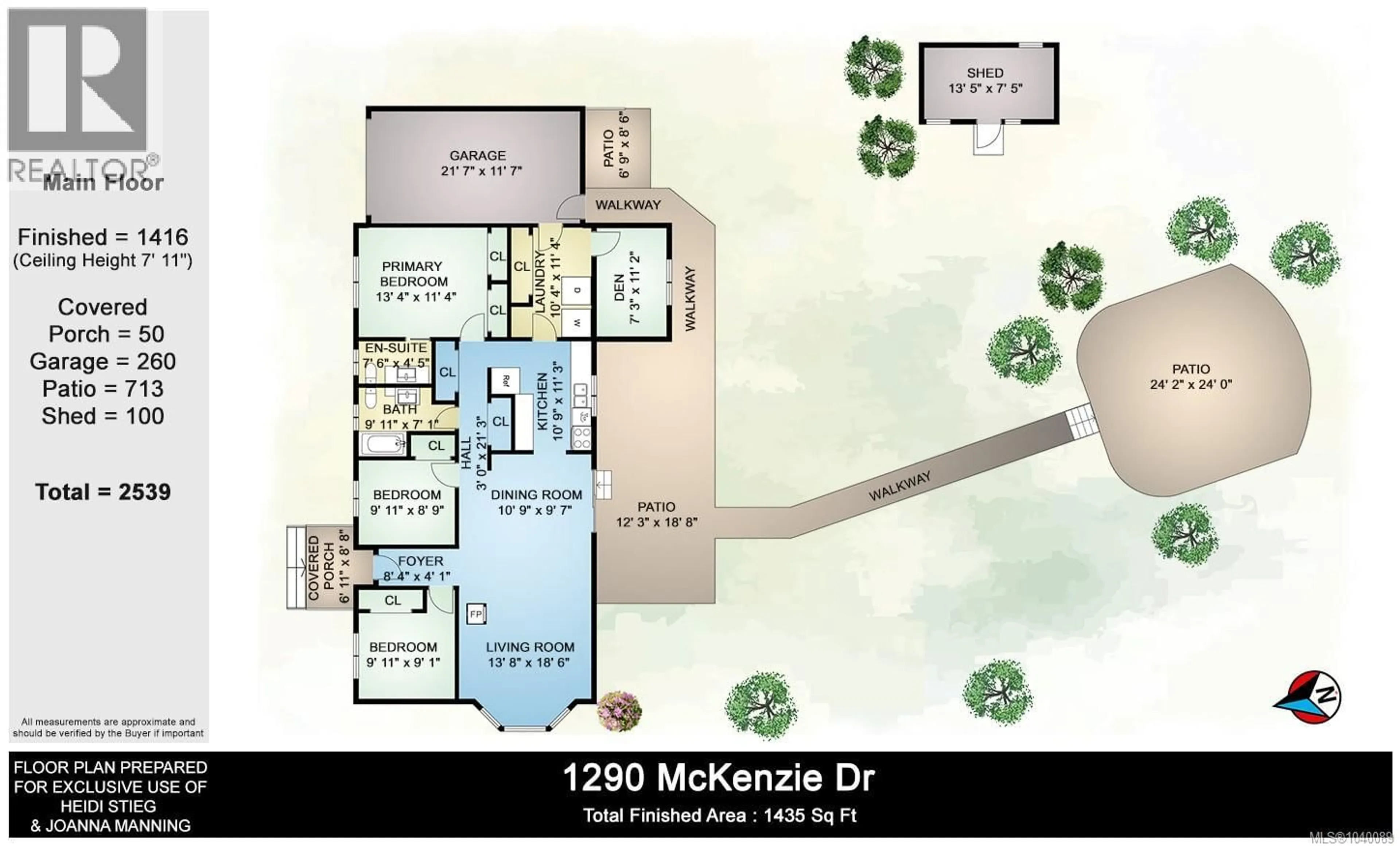 Floor plan for 1290 MCKENZIE DRIVE, Duncan British Columbia V9L5R9